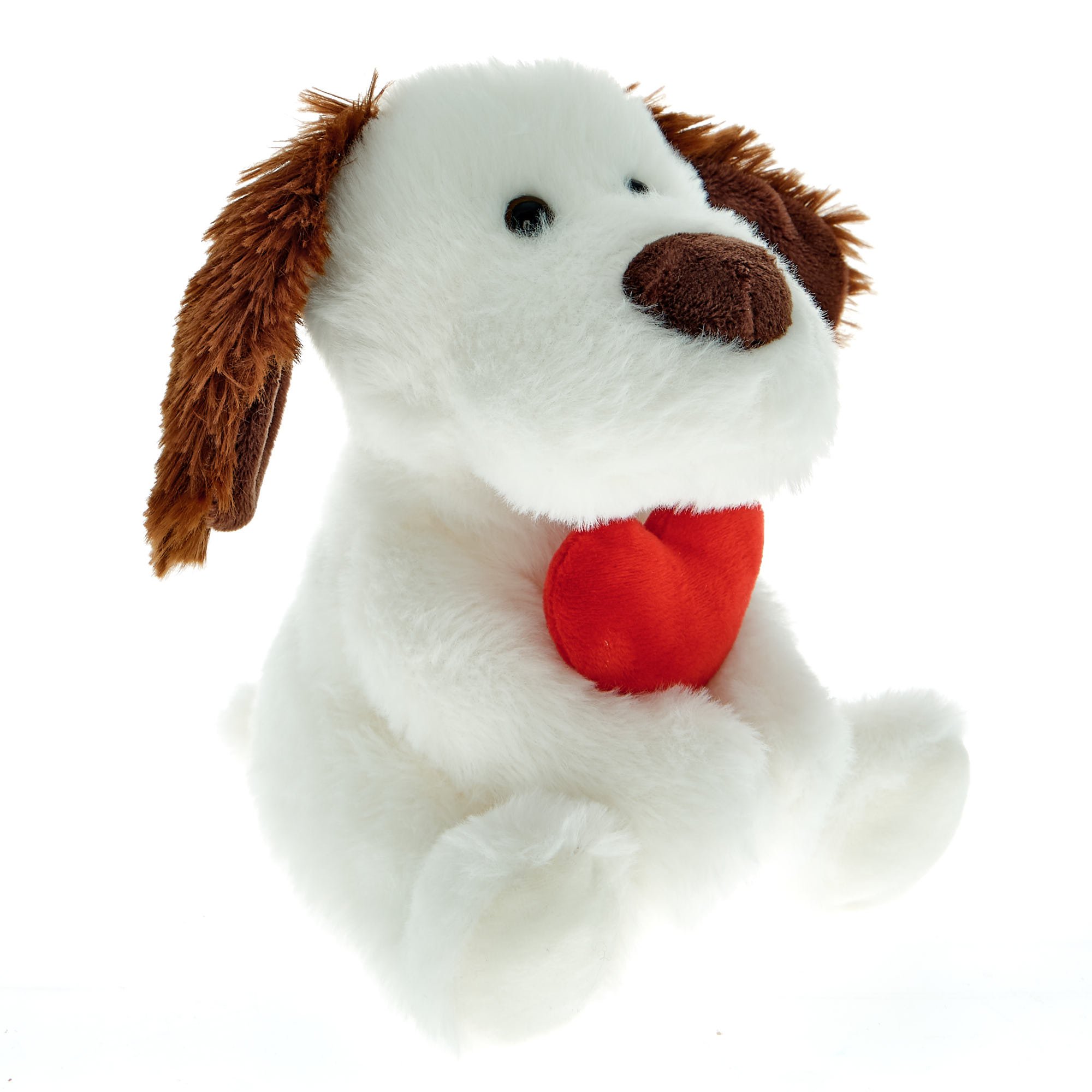 Small Dog & Heart Soft Toy