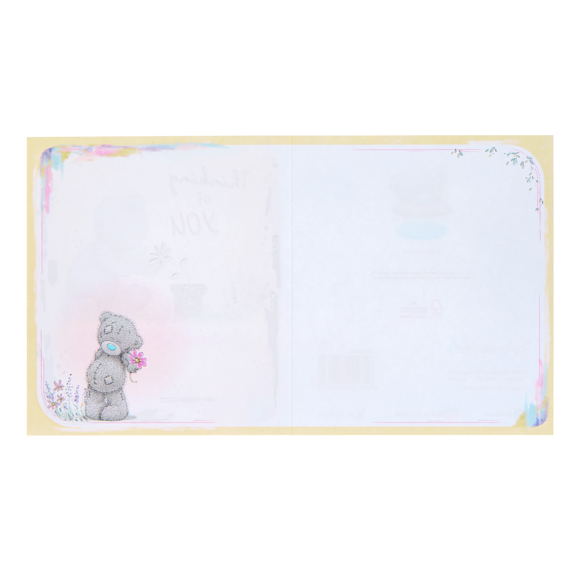 Me To You Tatty Teddy Thinking Of You Card