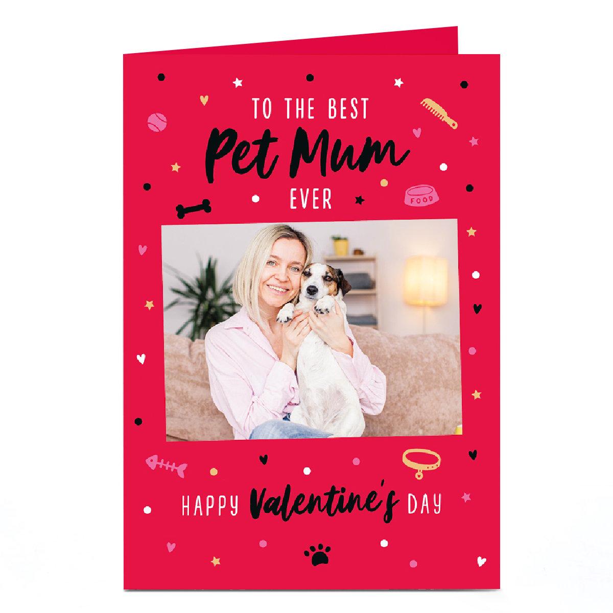 Photo Valentine's Day Card - From the Pet, Best Pet Mum