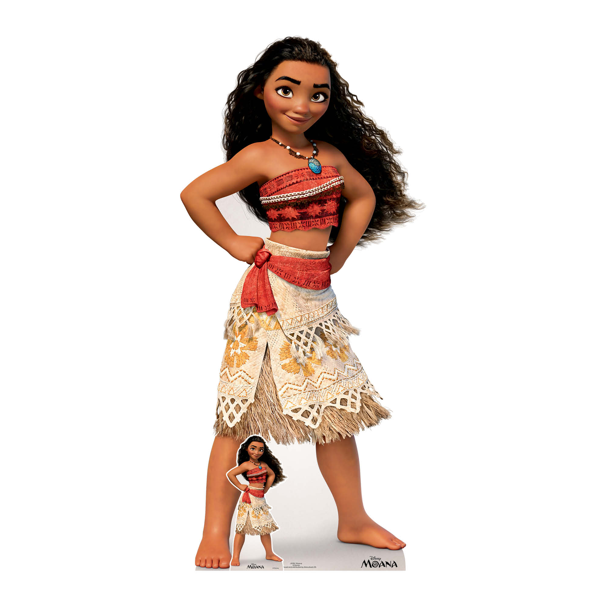 Large Moana Cardboard Cutout