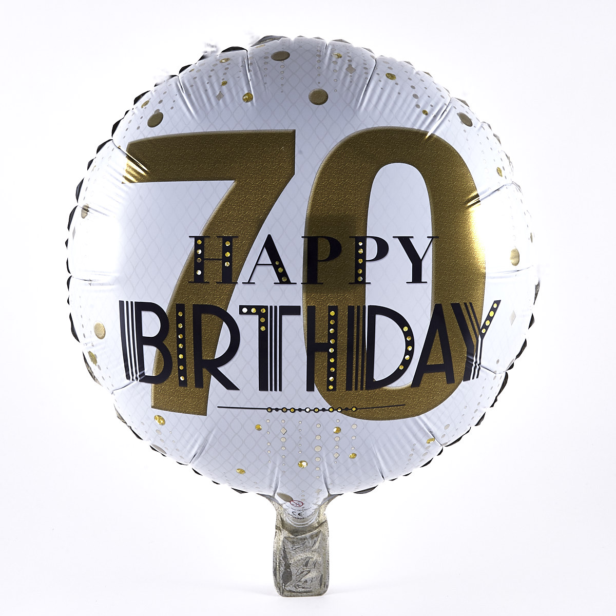 Buy Happy 70th Birthday Foil Helium Balloon for GBP 2.49 | Card Factory UK