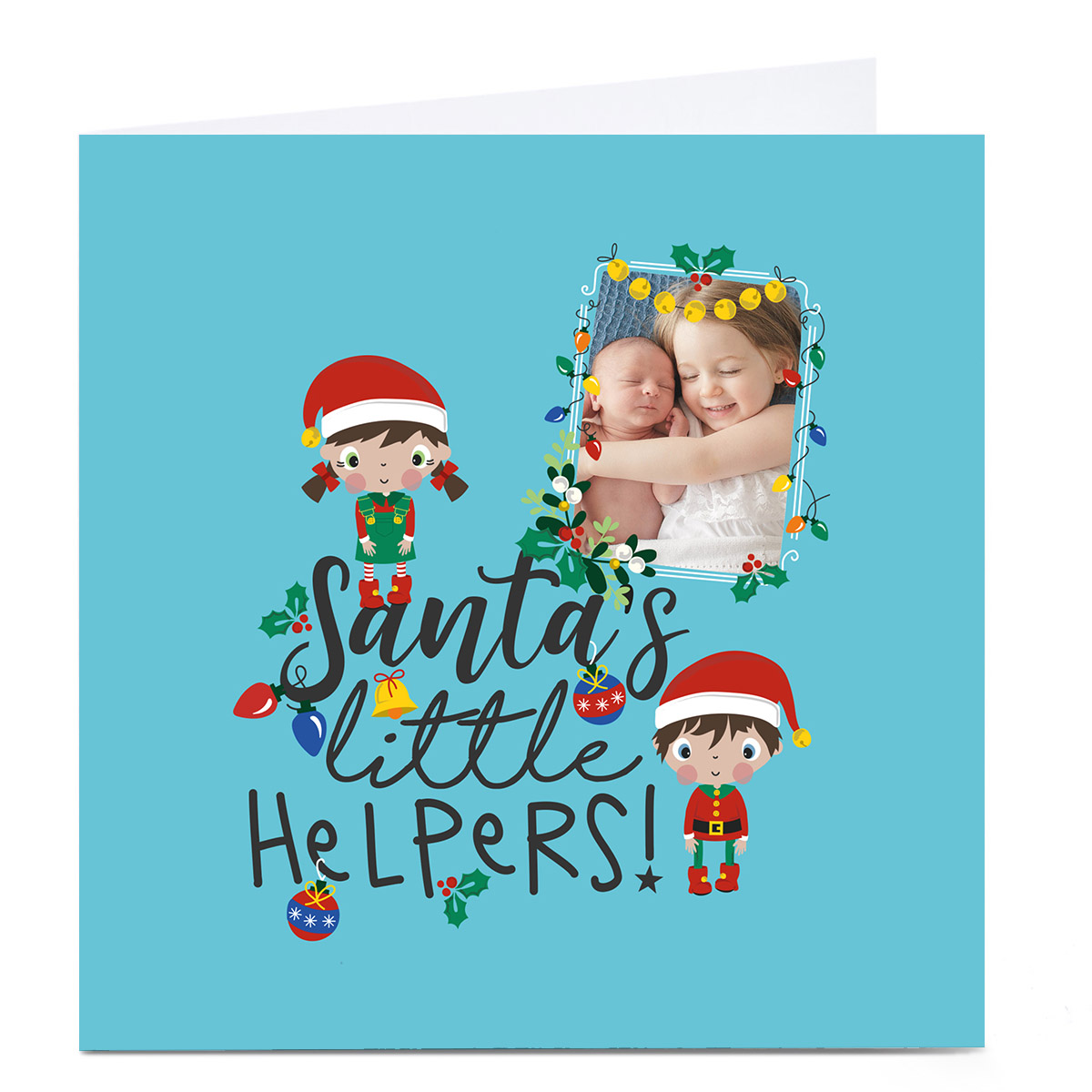 Personalised Rachel Griffin Christmas Card - Little Helpers