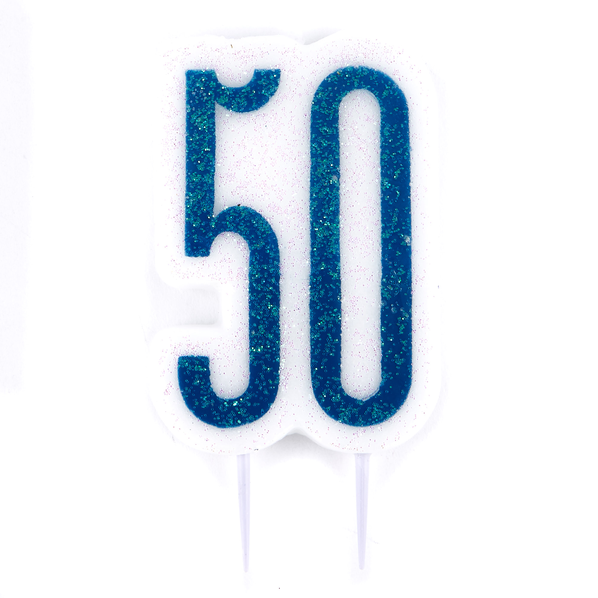 Blue 50th Birthday Party Accessories Kit - 11 Piece