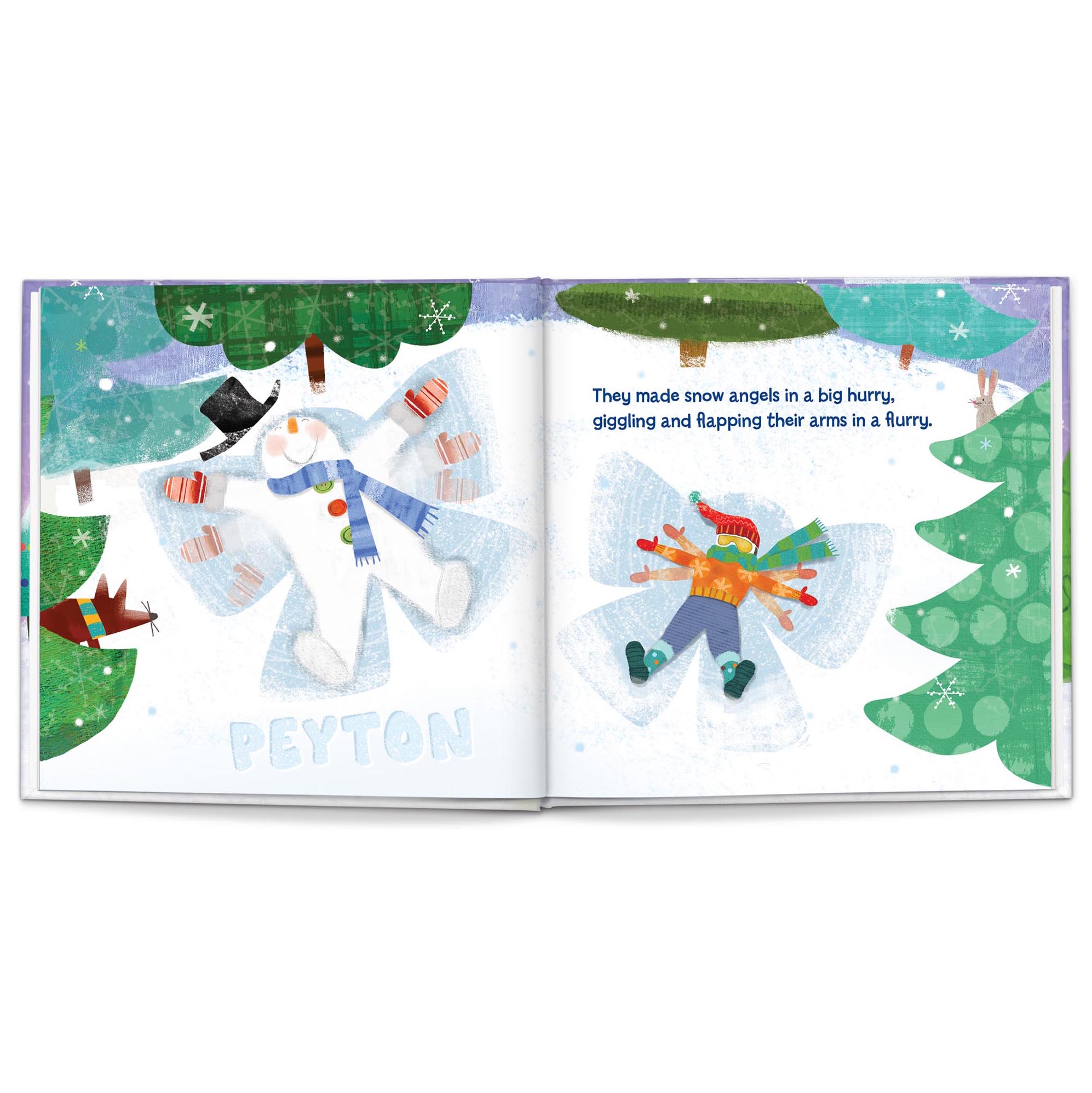 My Magical Snowman Hardcover Personalised Book