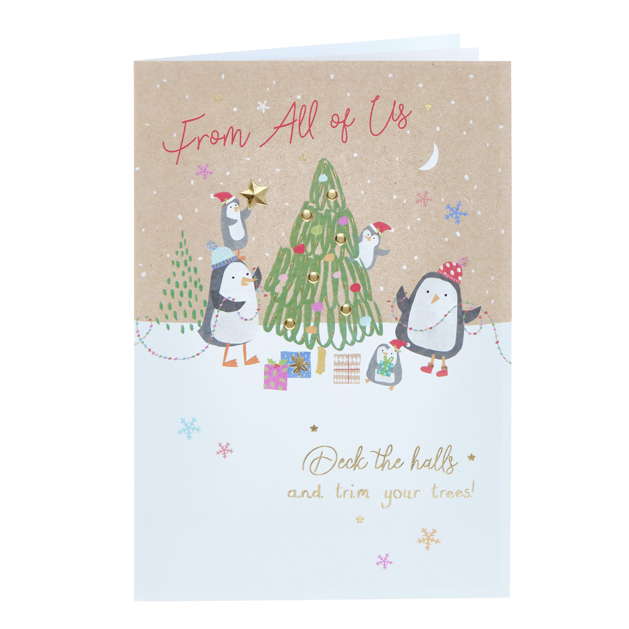 From All Of Us Penguin Family Christmas Card