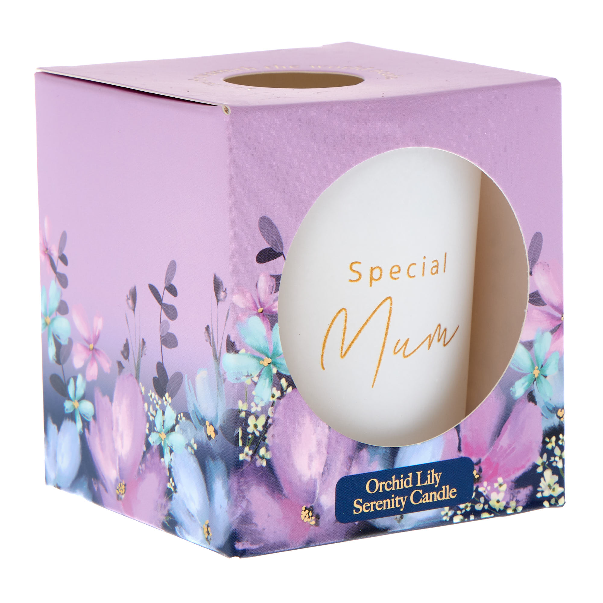 Special Mum Orchid Lily Serenity Candle