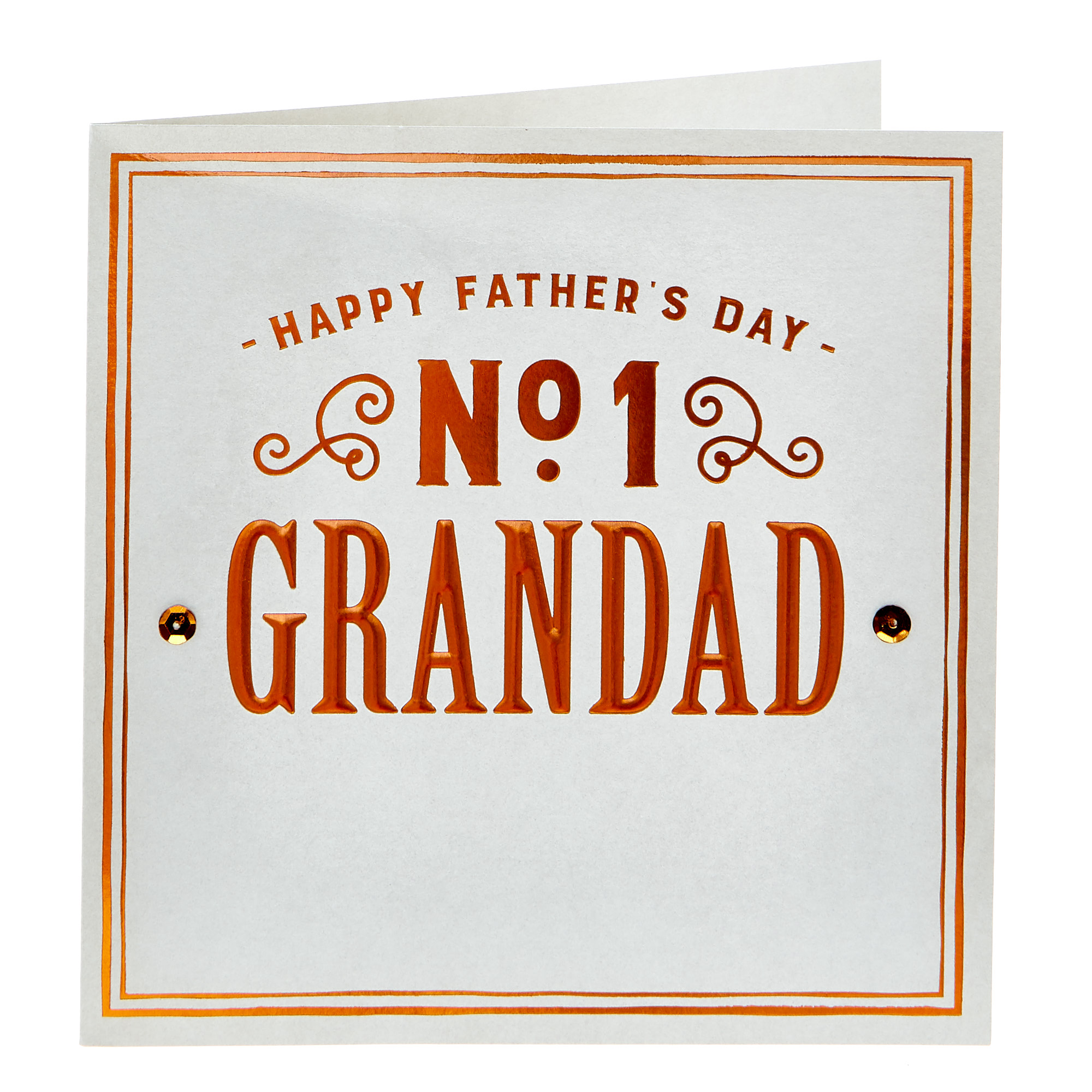 VIP Collection Father's Day Card - No.1 Grandad 