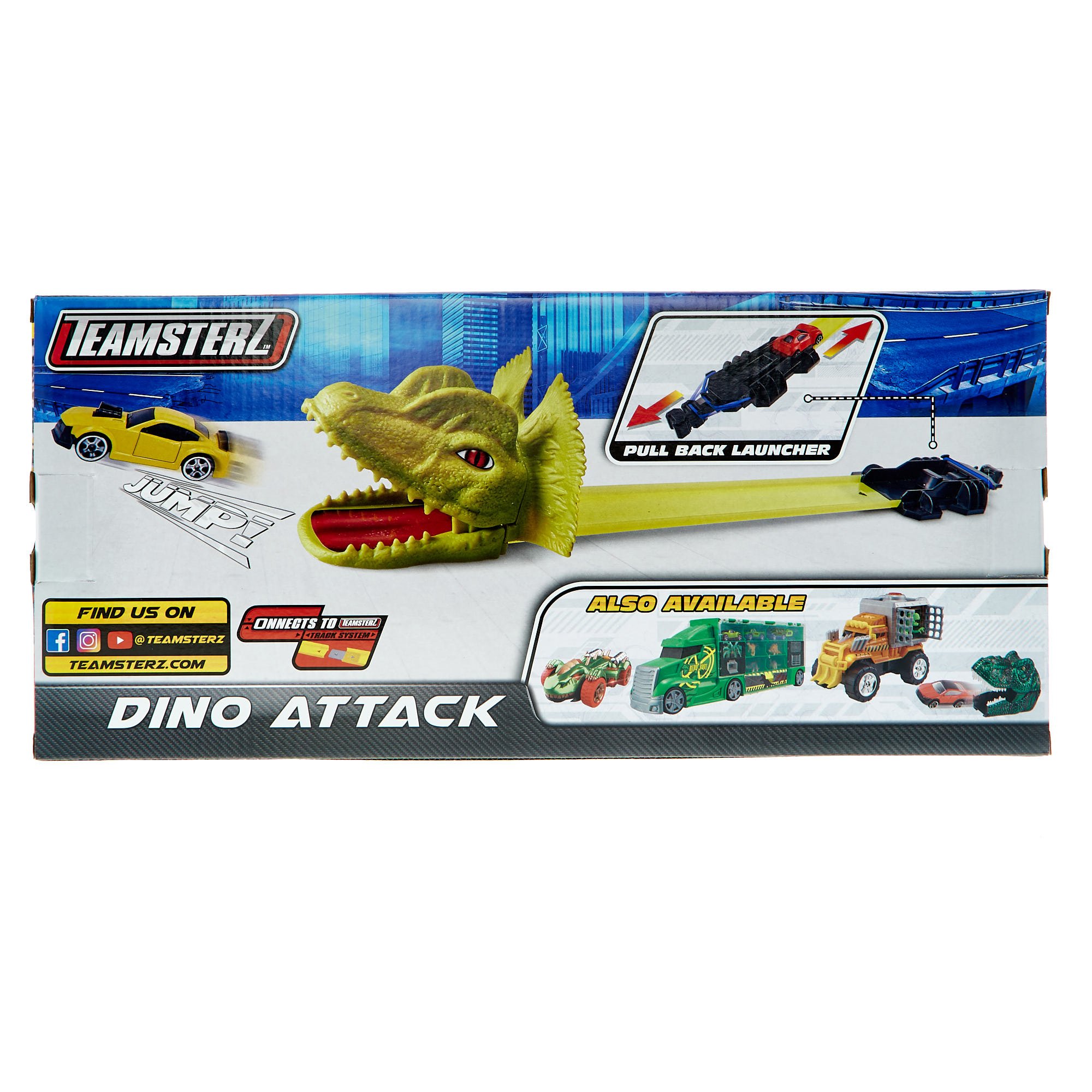 Teamsterz Dino Attack Track & Cars Toy Set