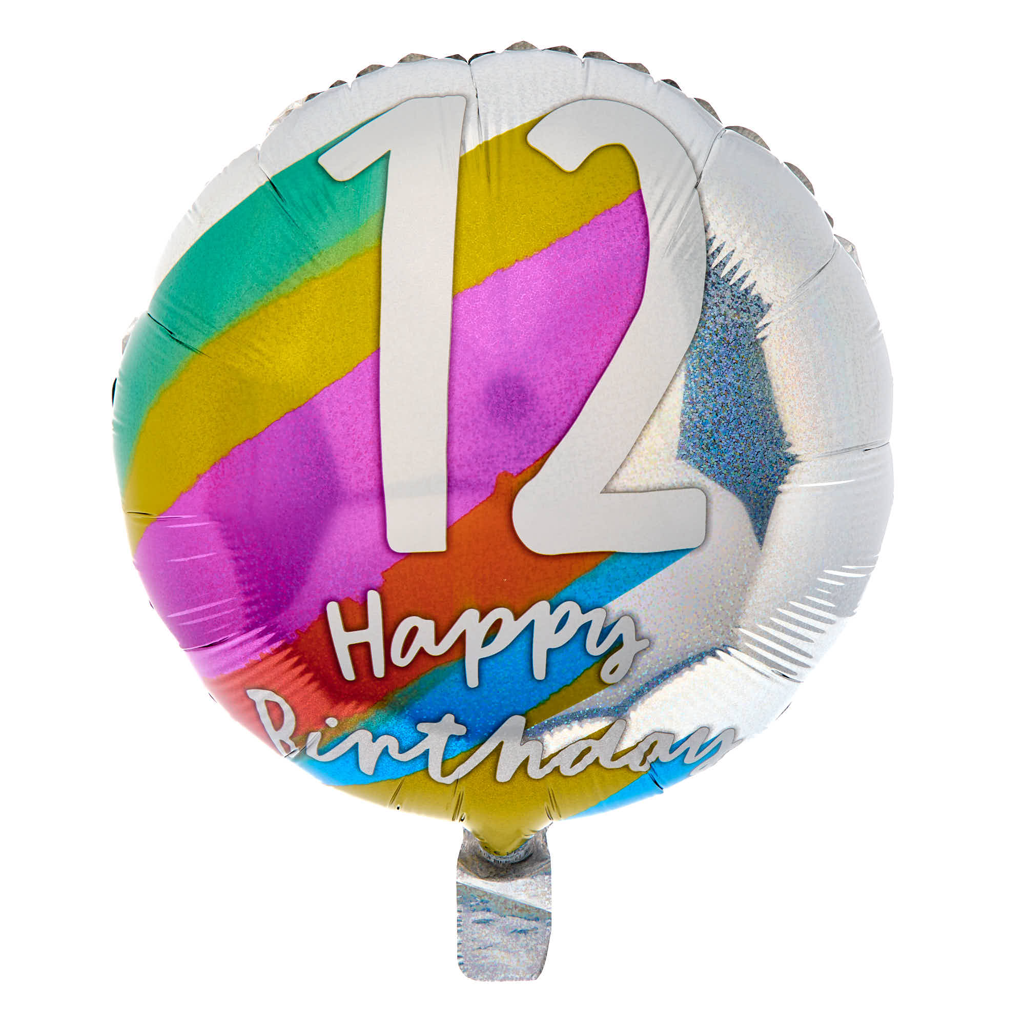 Happy 12th Birthday Balloon Bouquet - DELIVERED INFLATED!