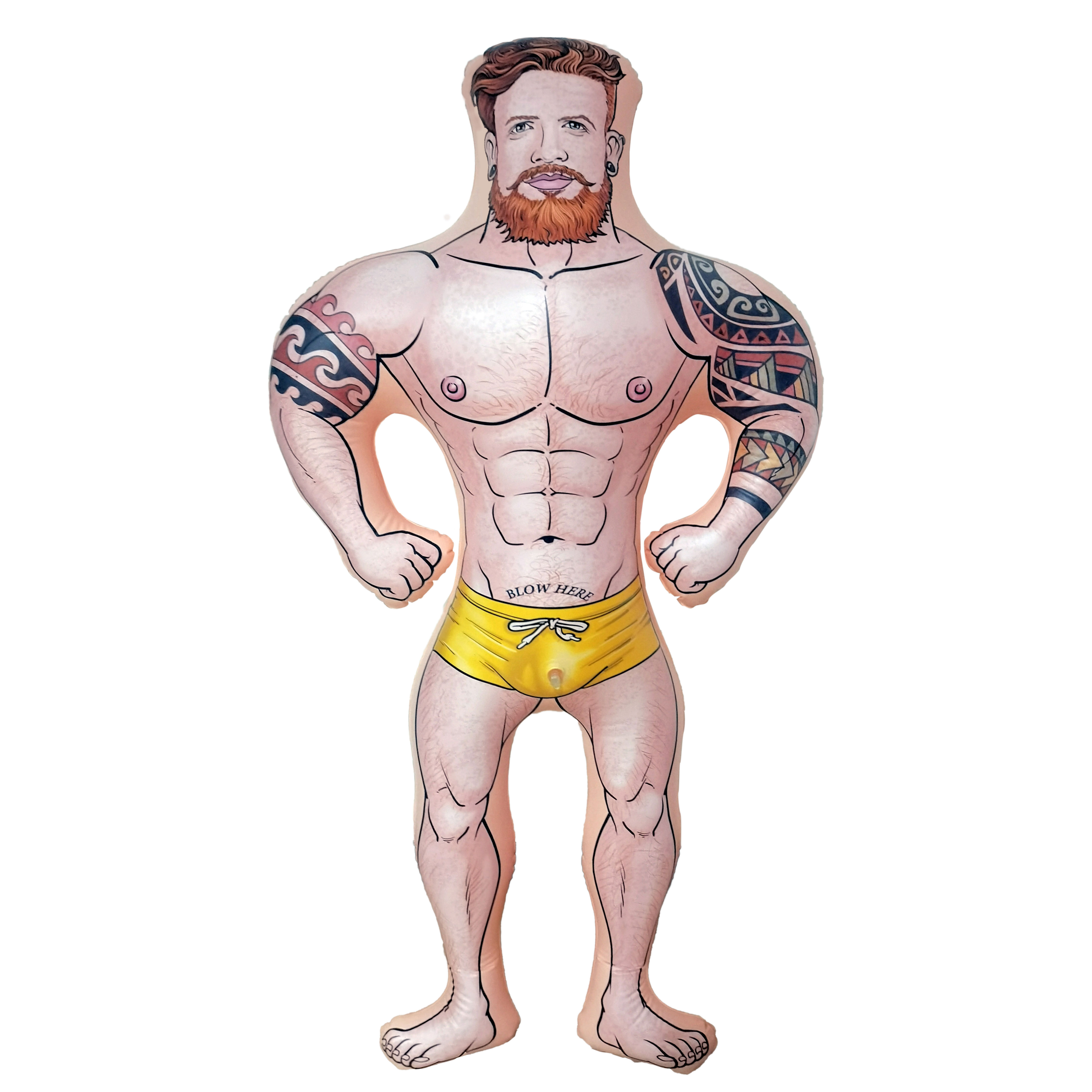 Eddy The Hunk 5-Foot Inflatable Man