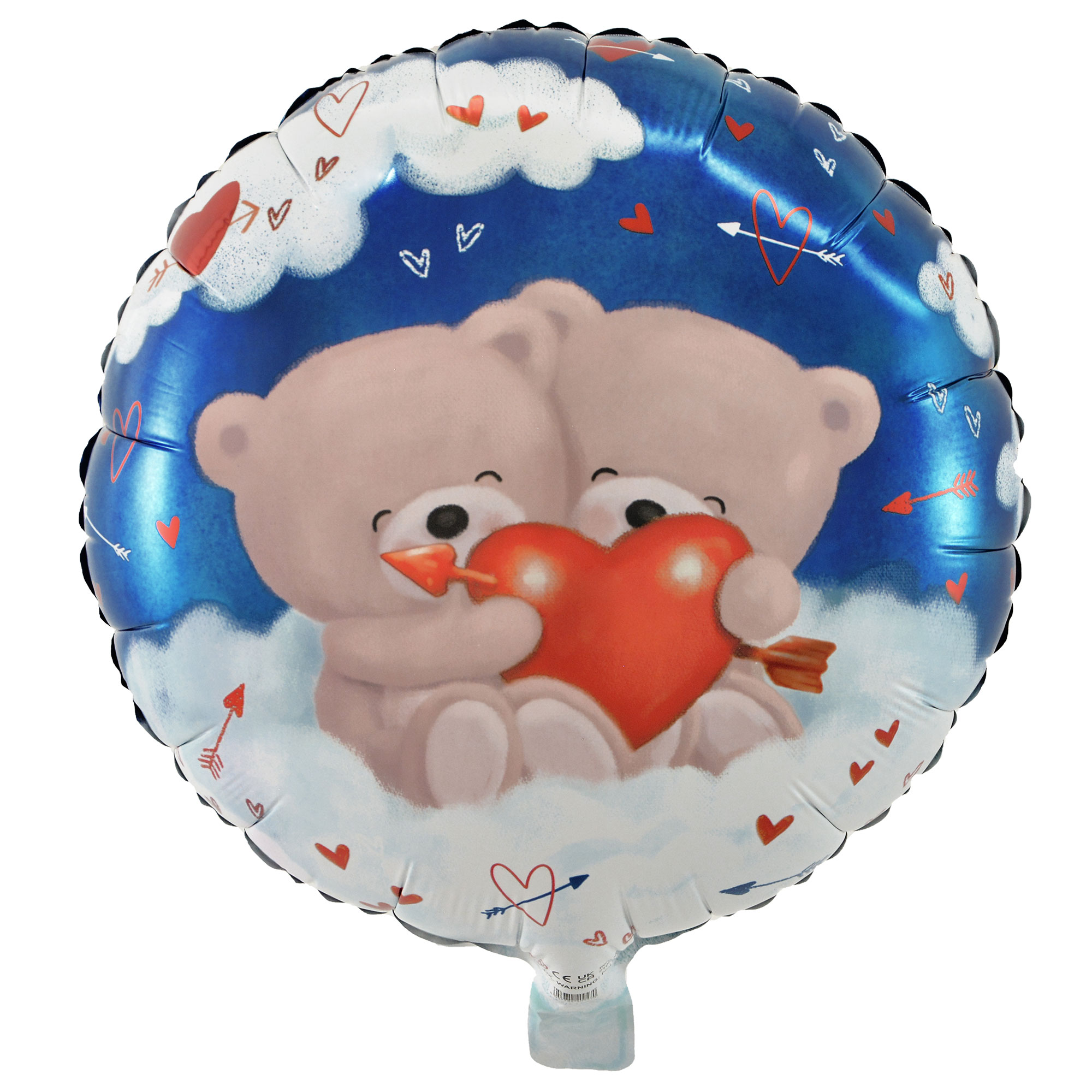 Hugs Couple 18-Inch Foil Helium Balloon