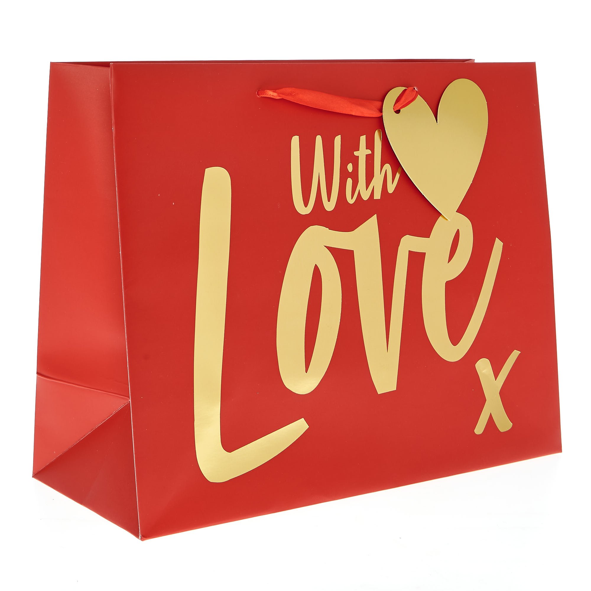 With Love Large Landscape Gift Bag