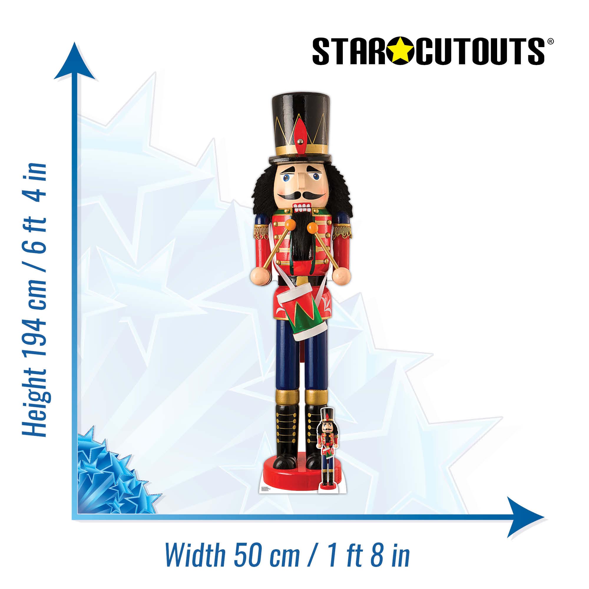 Christmas Nutcracker Cardboard Cutout 