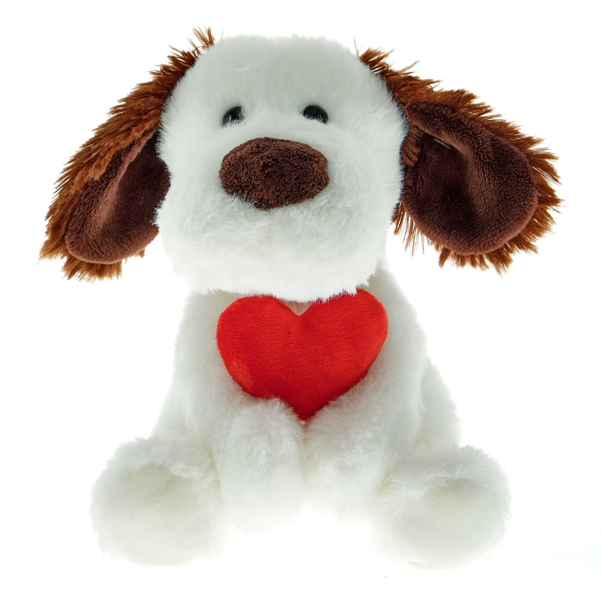 Small Dog & Heart Soft Toy