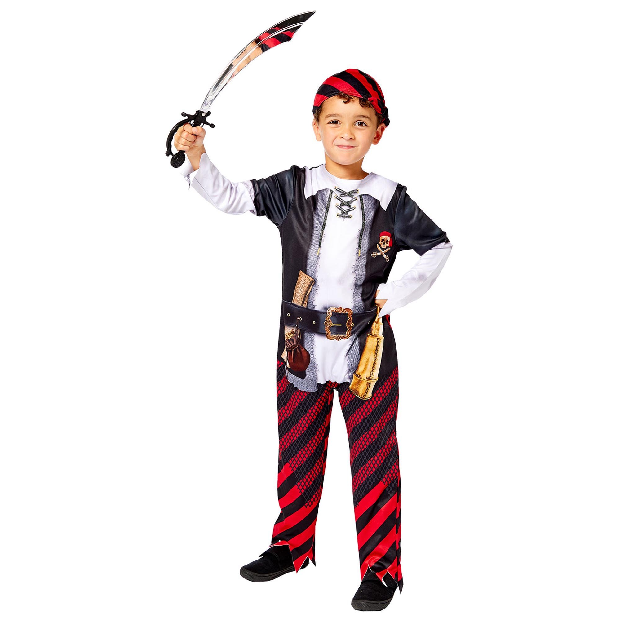 Pirate Boy Children's Fancy Dress Costume 