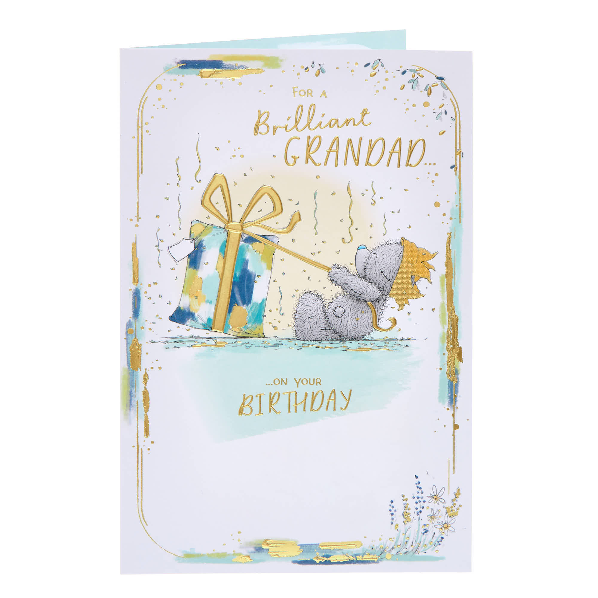 Me To You Tatty Teddy Brilliant Grandad Birthday Card