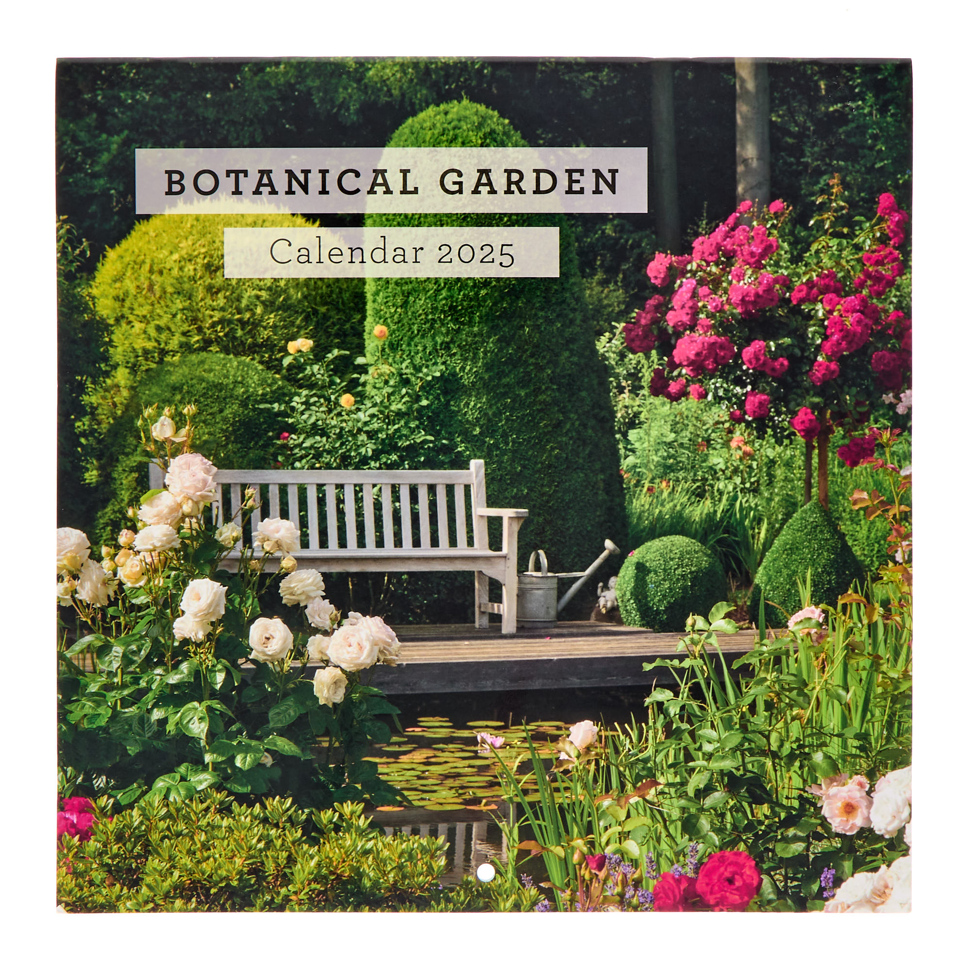 English Gardens 2025 Square Calendar