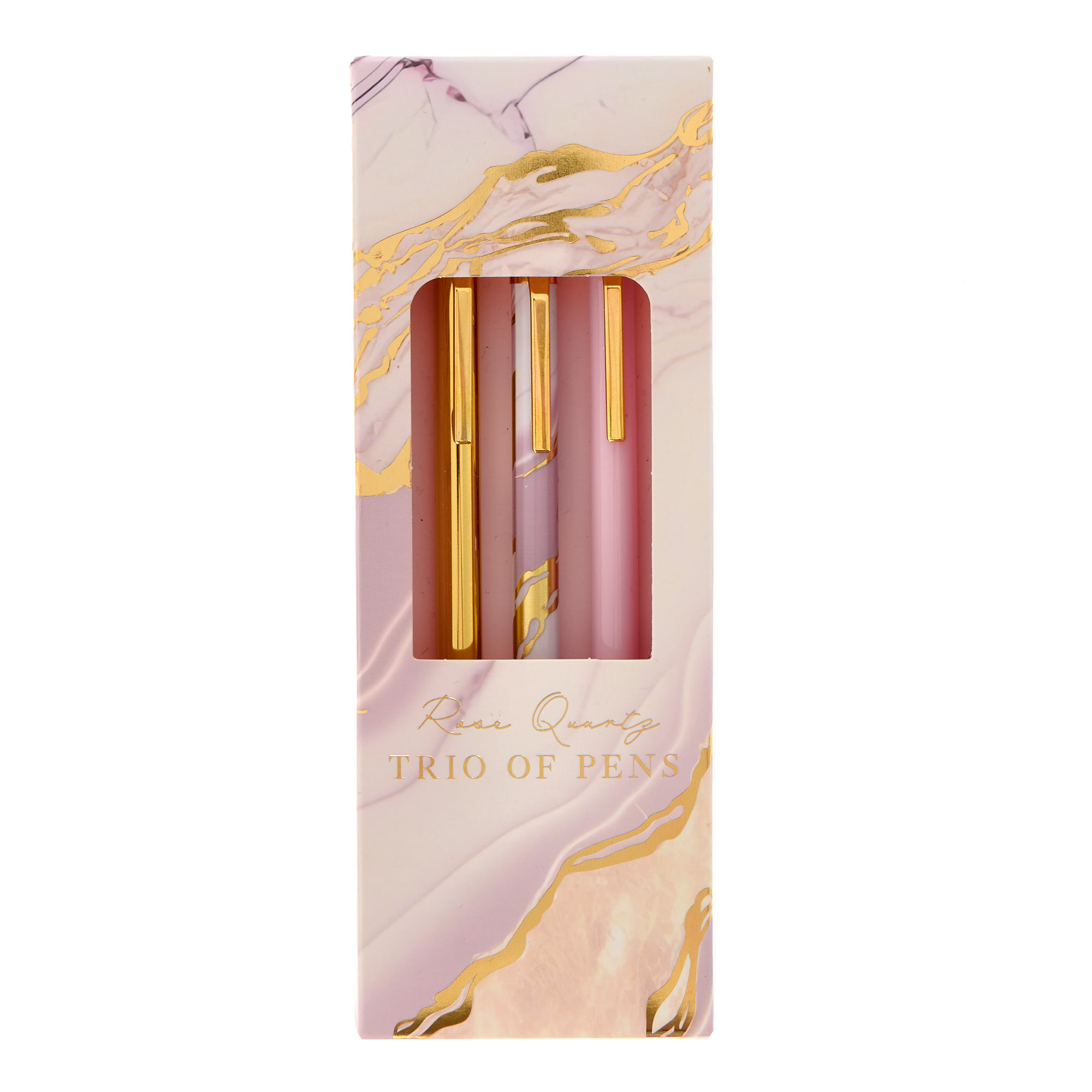 Rose Quartz Pens - Pack of 3