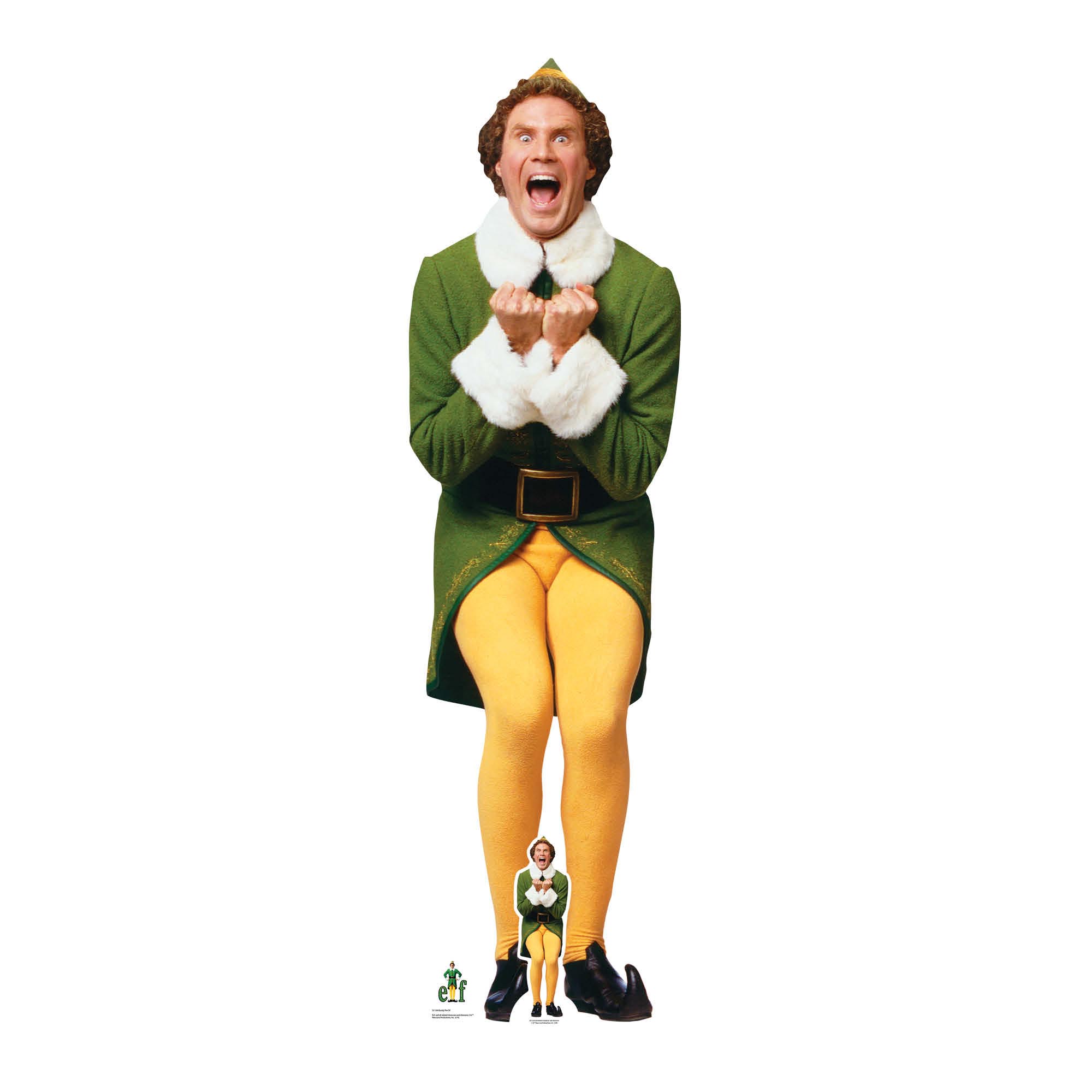 Buddy The Elf Christmas Icon Cardboard Cutout 