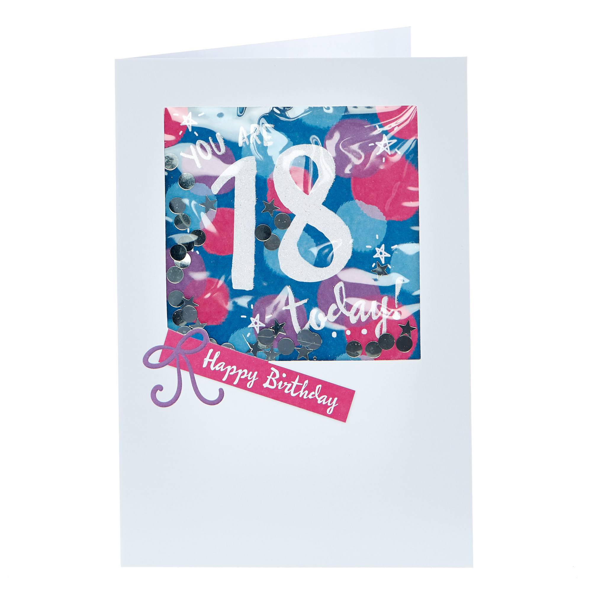 buy 18th birthday card you are 18 today for gbp 079 card factory uk