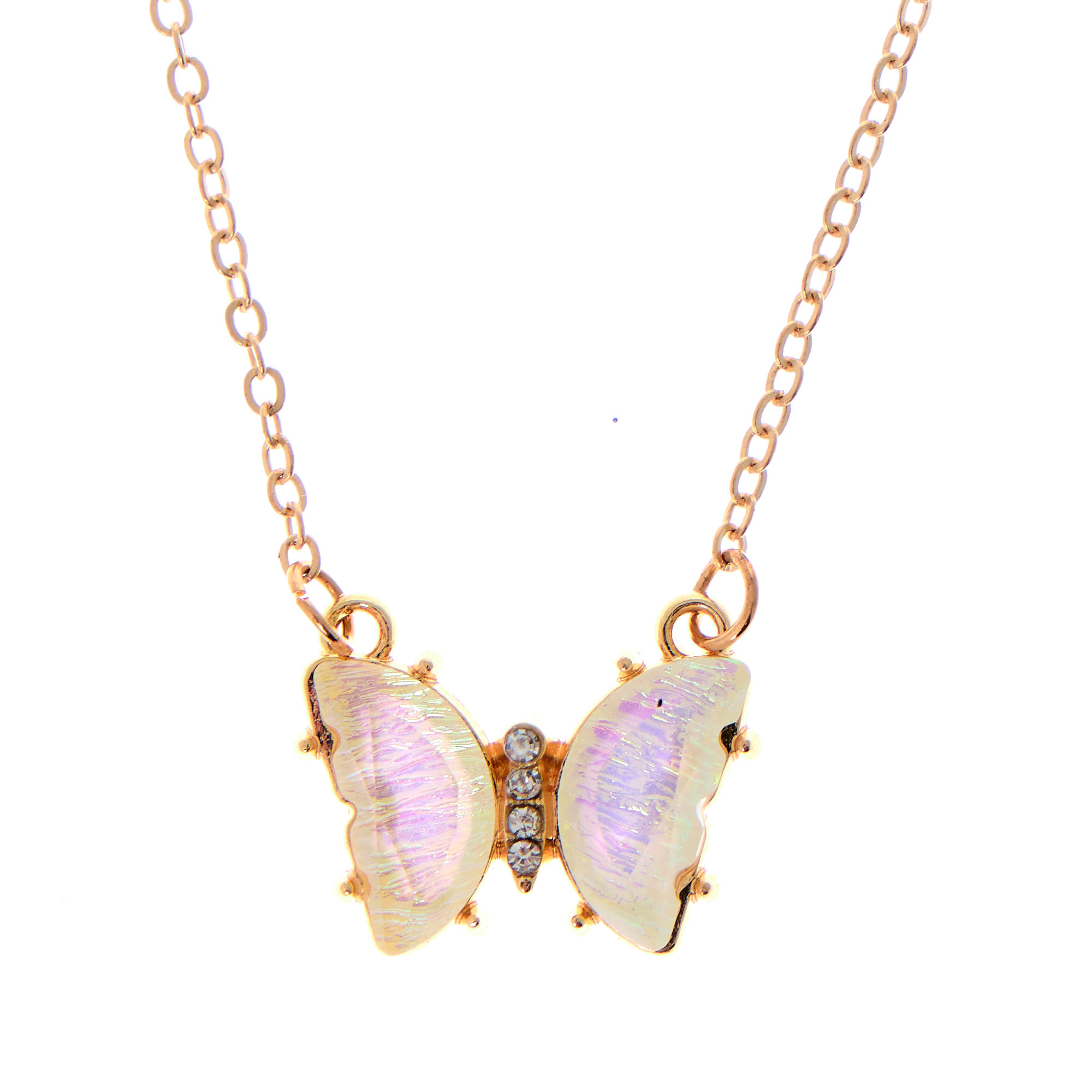 Let Your Dreams Be Your Wings Butterfly Necklace