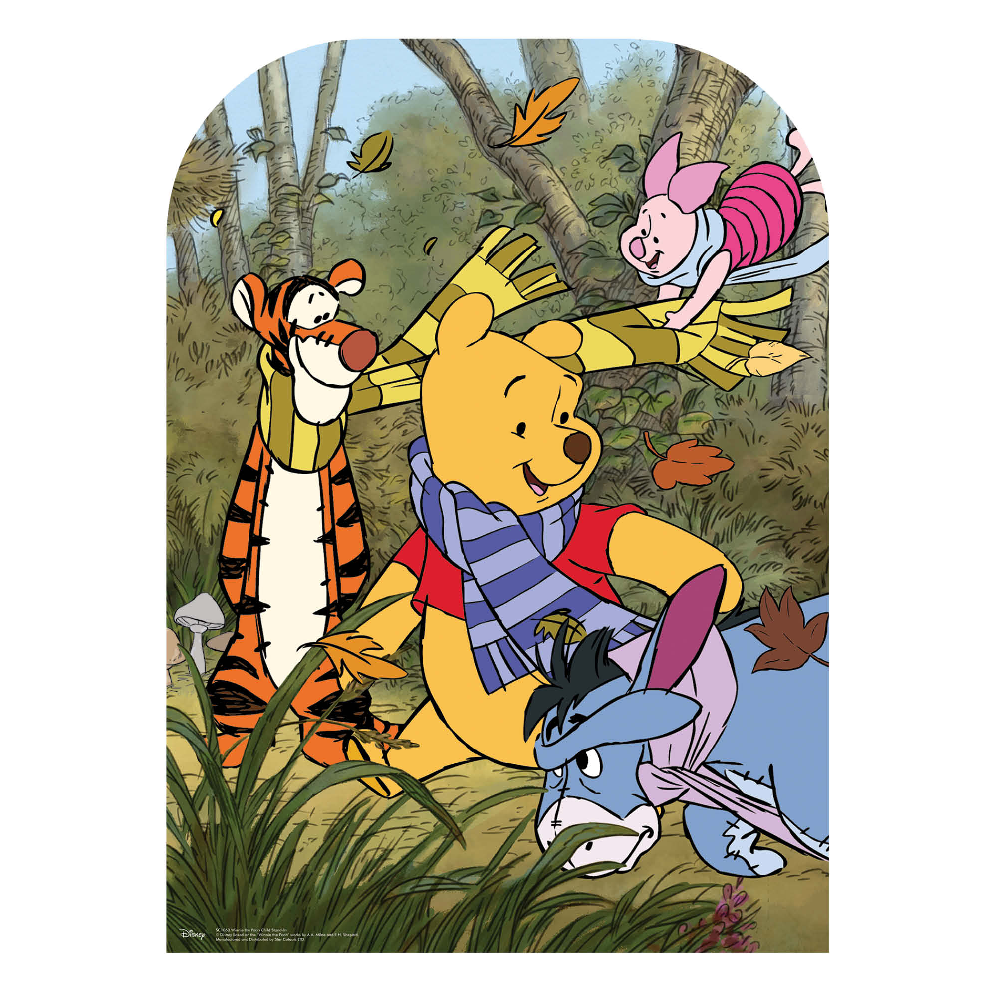 Medium Winnie the Pooh Cardboard Cutout