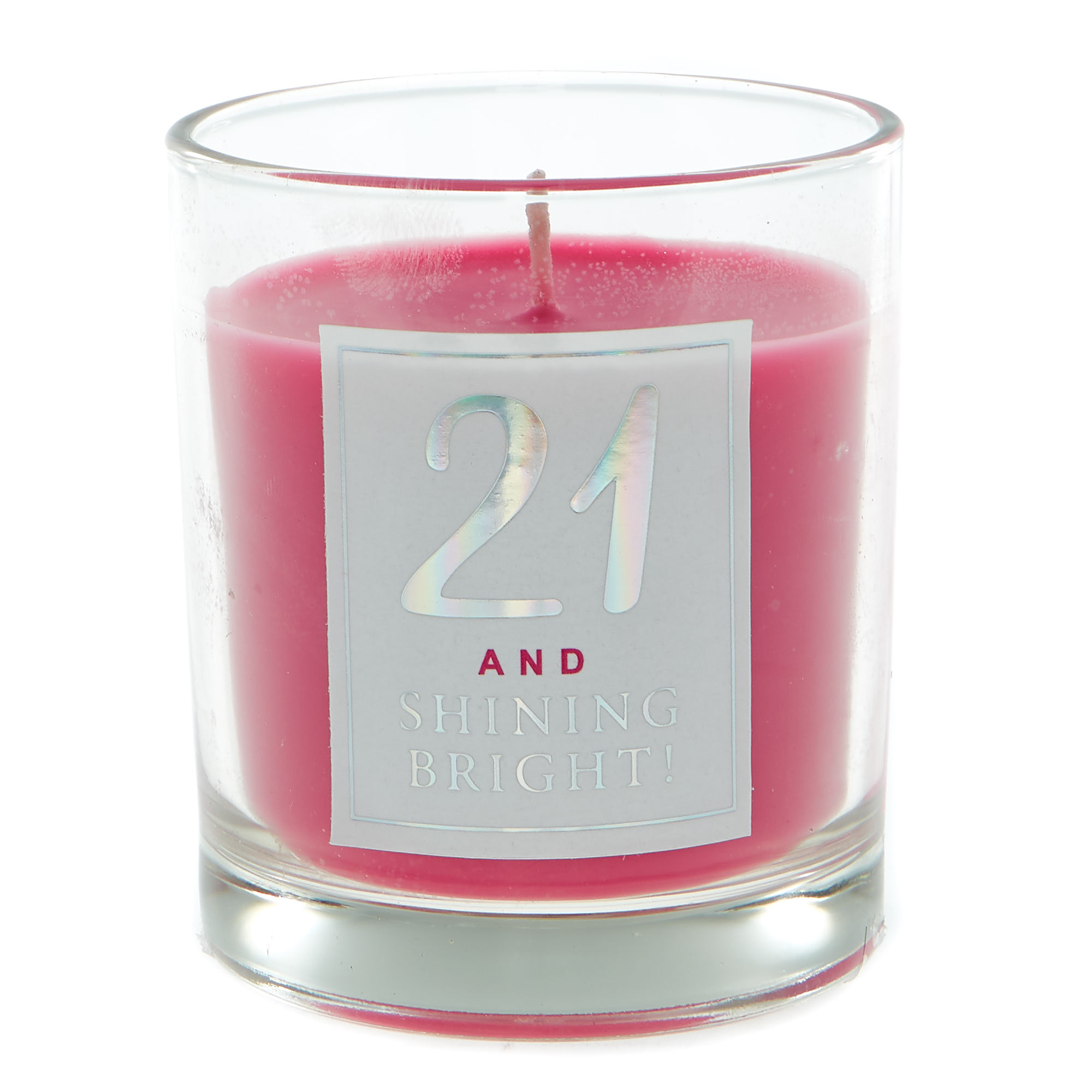 21 & Shining Bright Vanilla Scented Candle