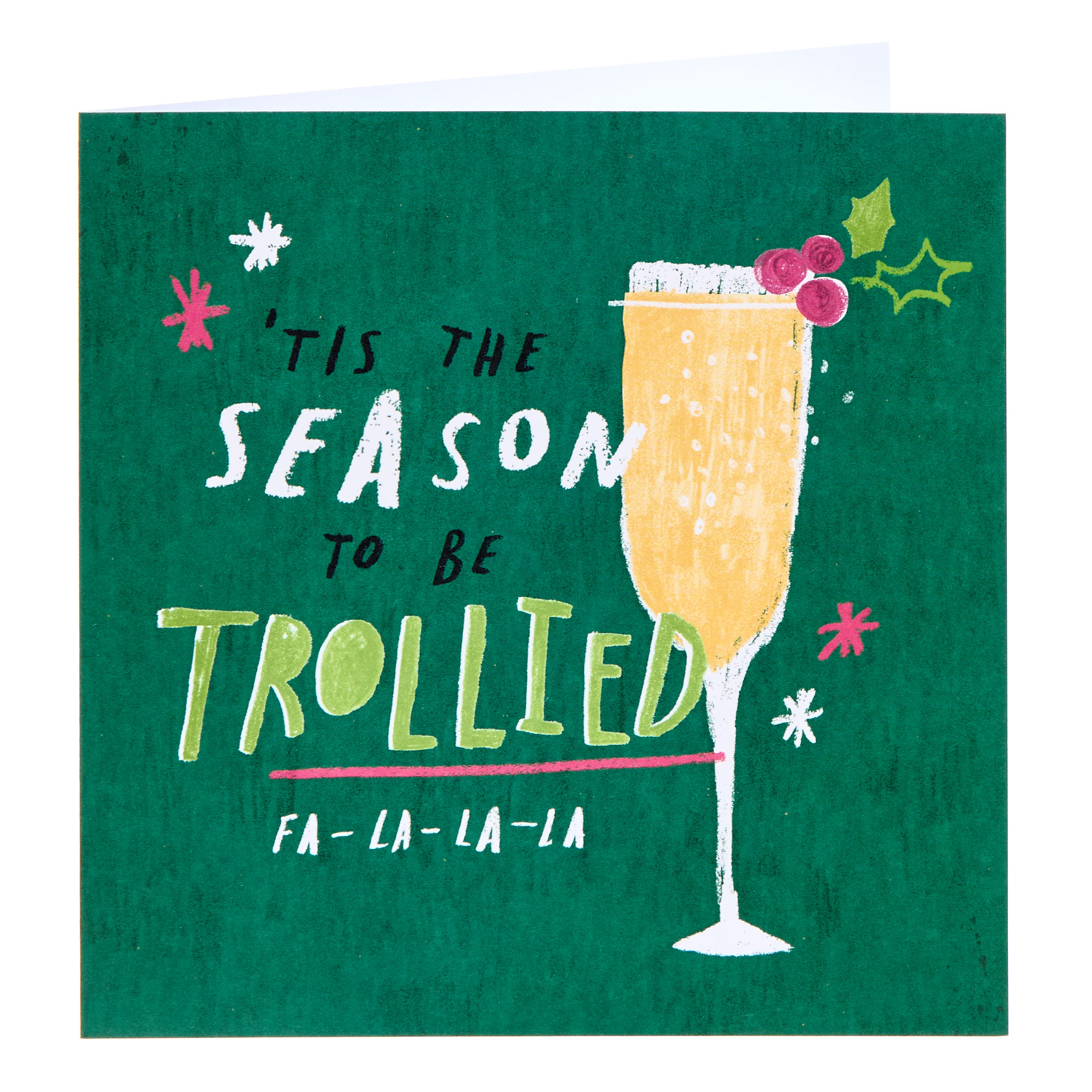 Season To Be Trollied Christmas Card