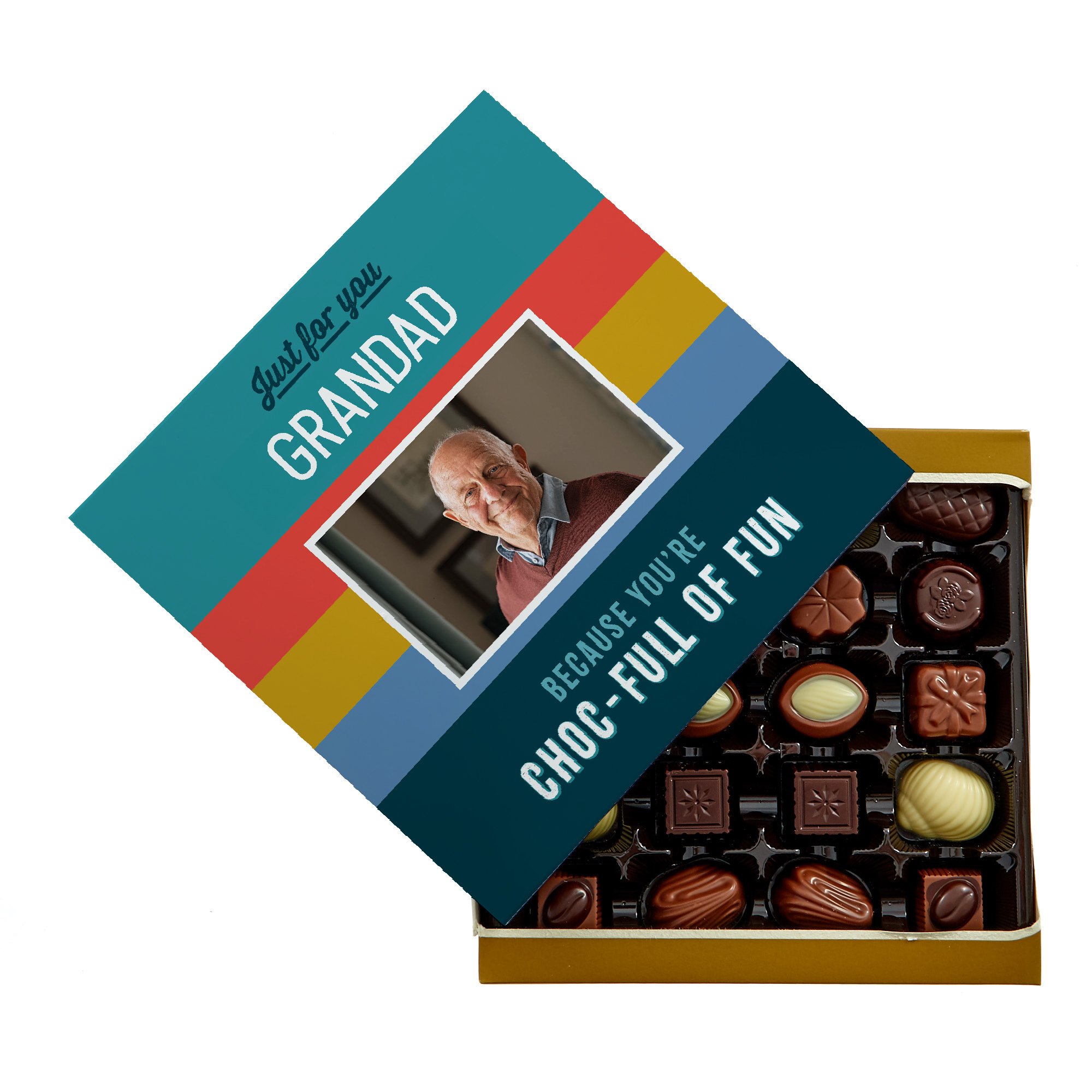 Photo Personalised Belgian Chocolates - Choc Full of Fun