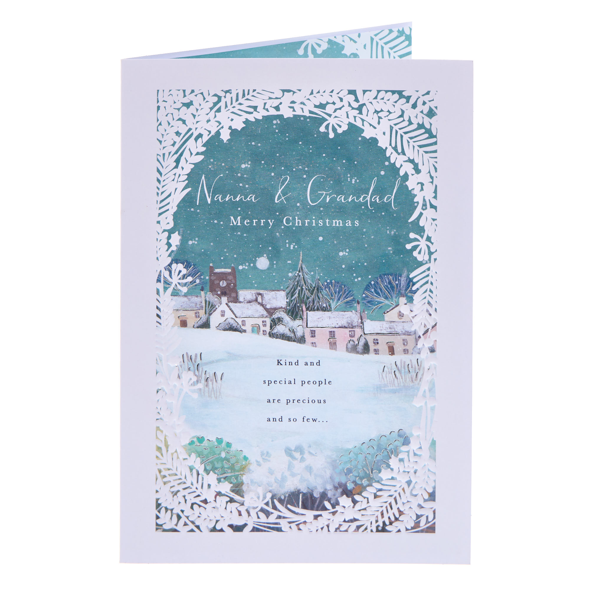 Nanna & Grandad Kind & Special People Christmas Card