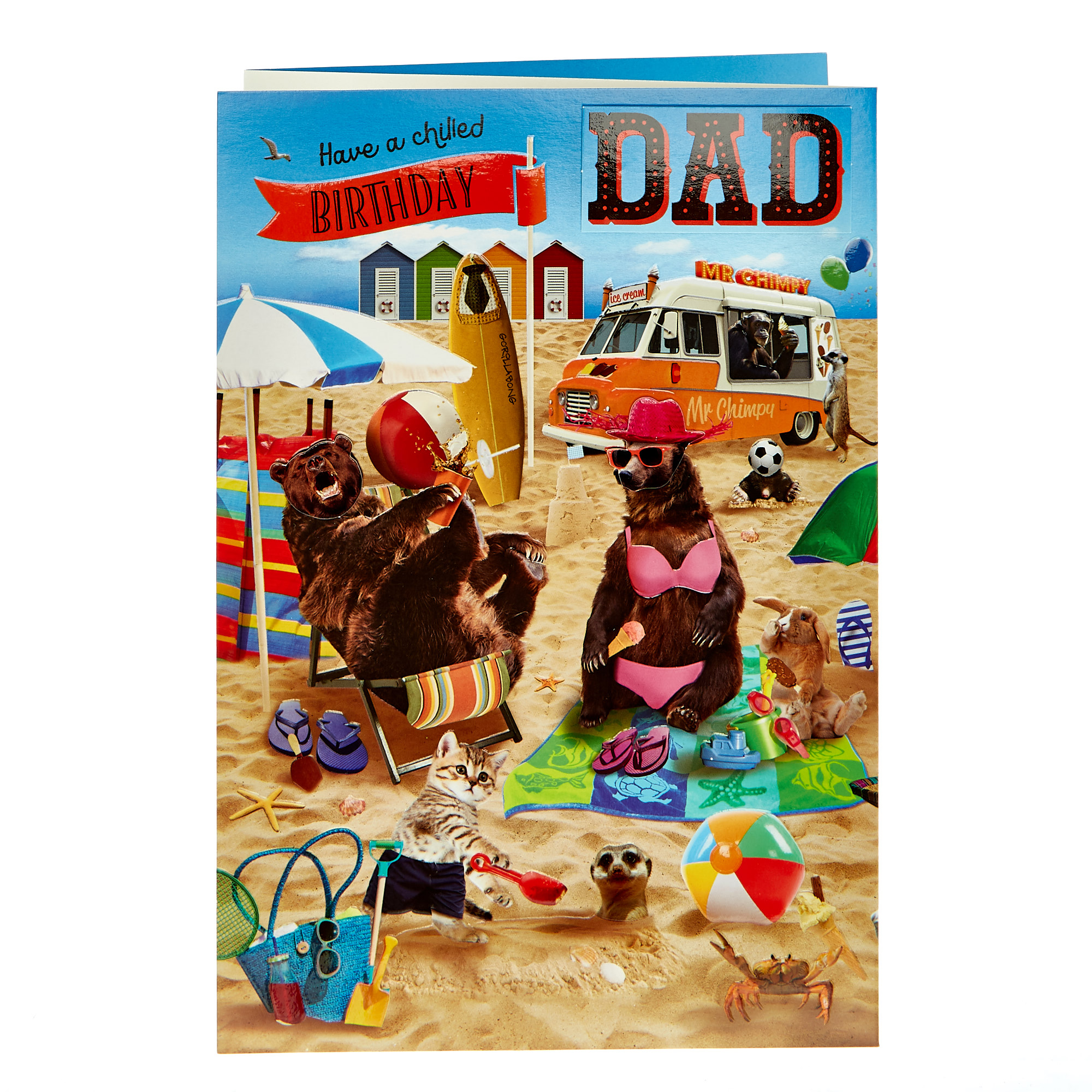 Birthday Card - Dad Have A Chilled Day