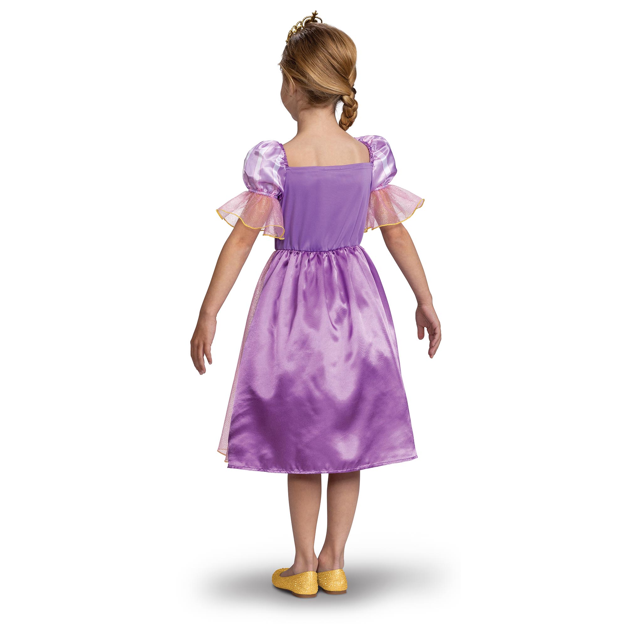 Rapunzel With Tiara Children's Fancy Dress Costume