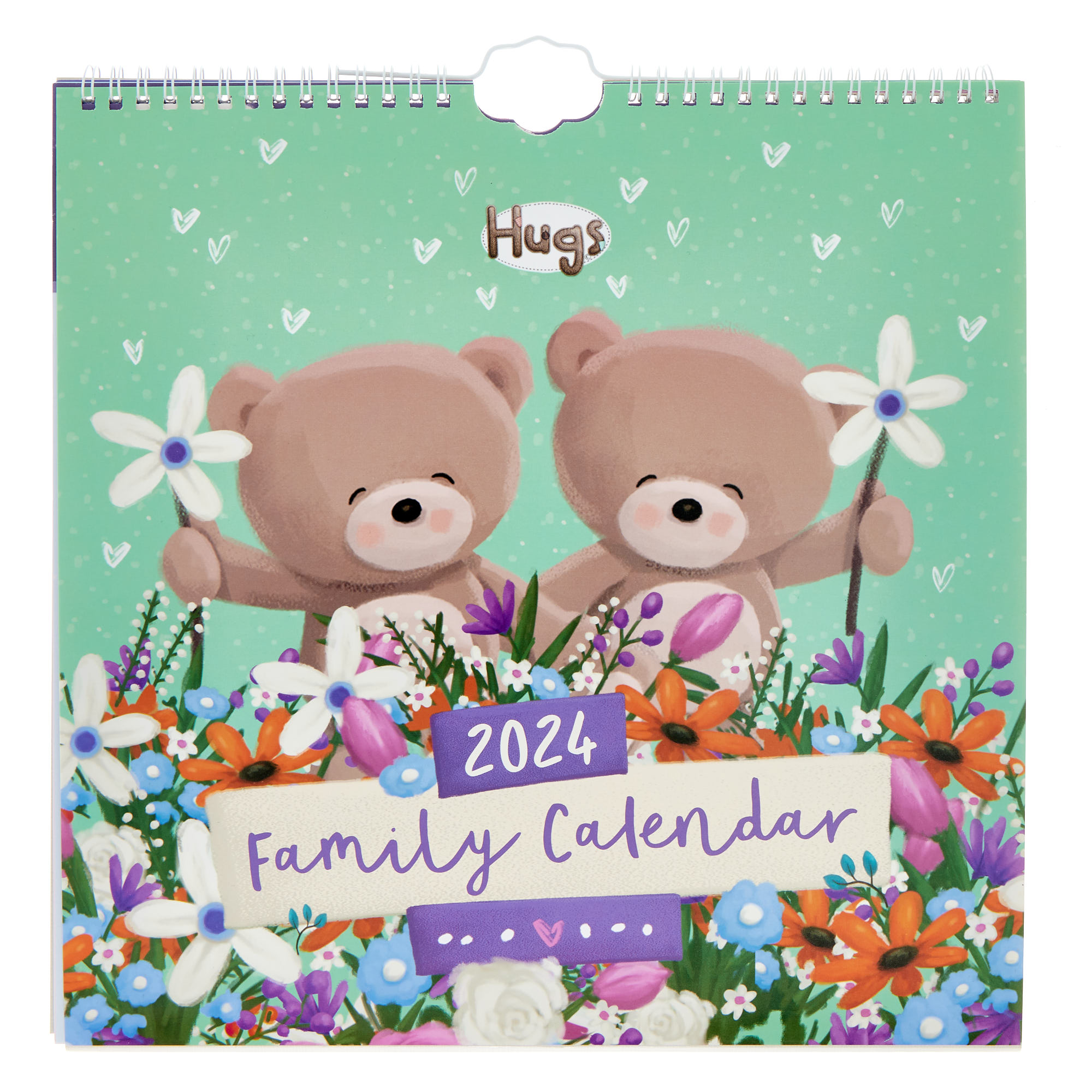 Buy Hugs 2024 Family Organiser for GBP 2.99 Card Factory UK