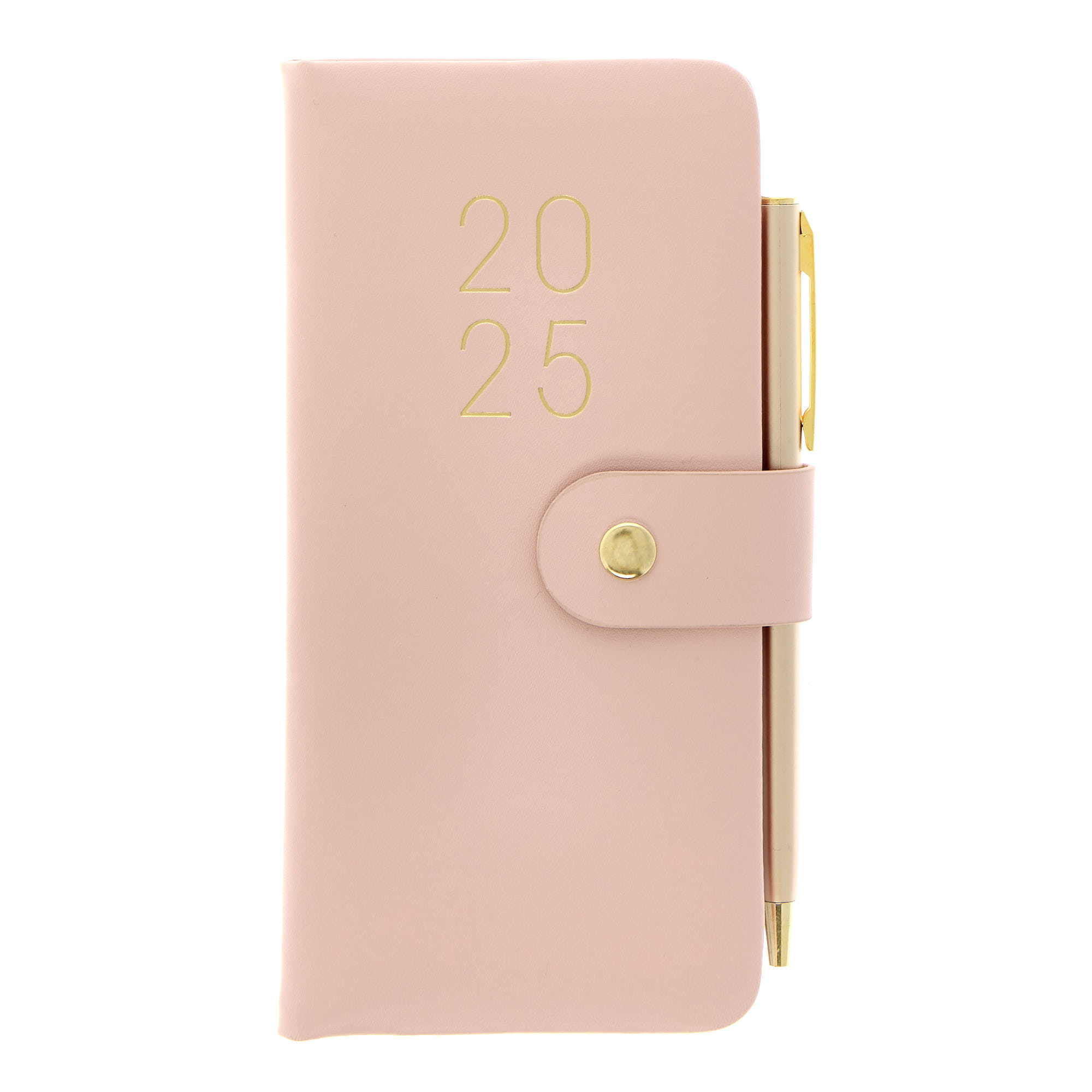 Pink Slim 2025 Diary with Pen