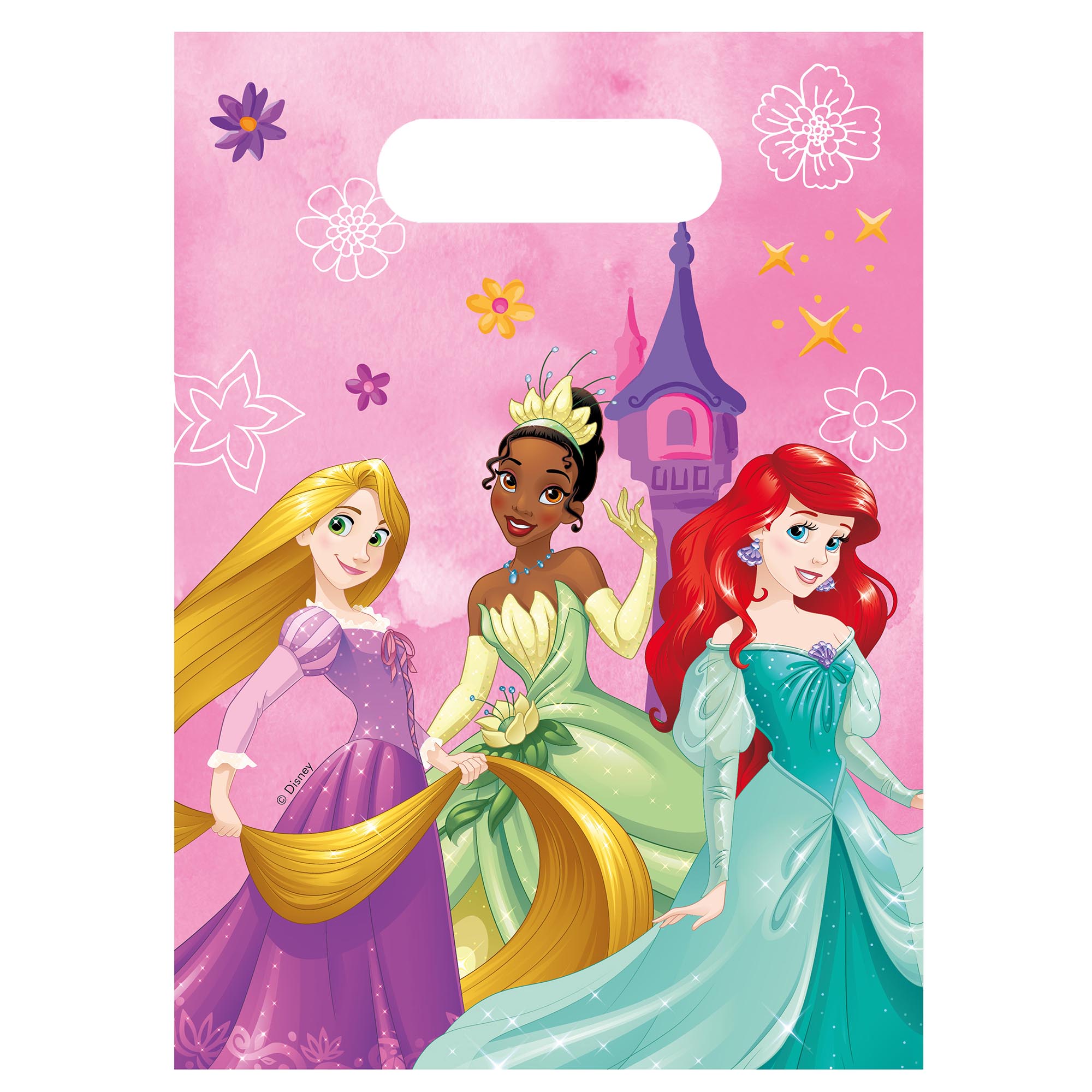 Disney Princesses Party Tableware & Decorations Bundle  - 16 Guests