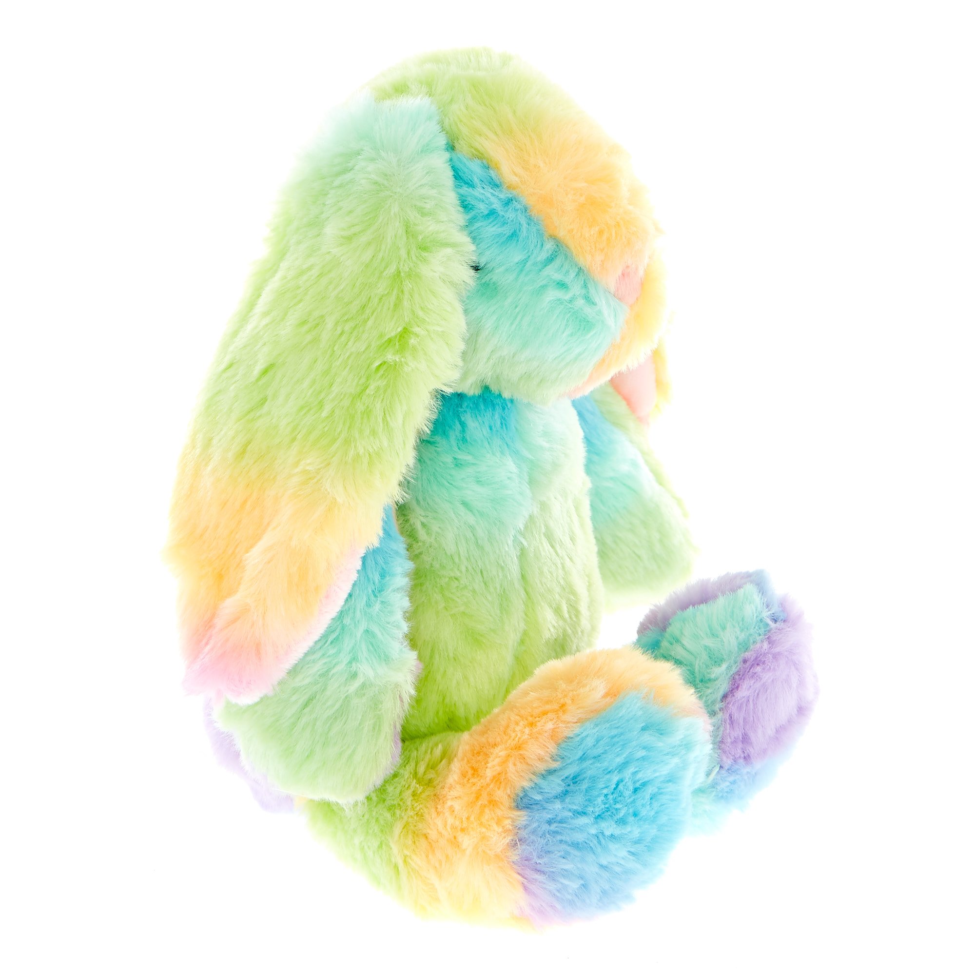 Pastel Rainbow Bunny Soft Toy