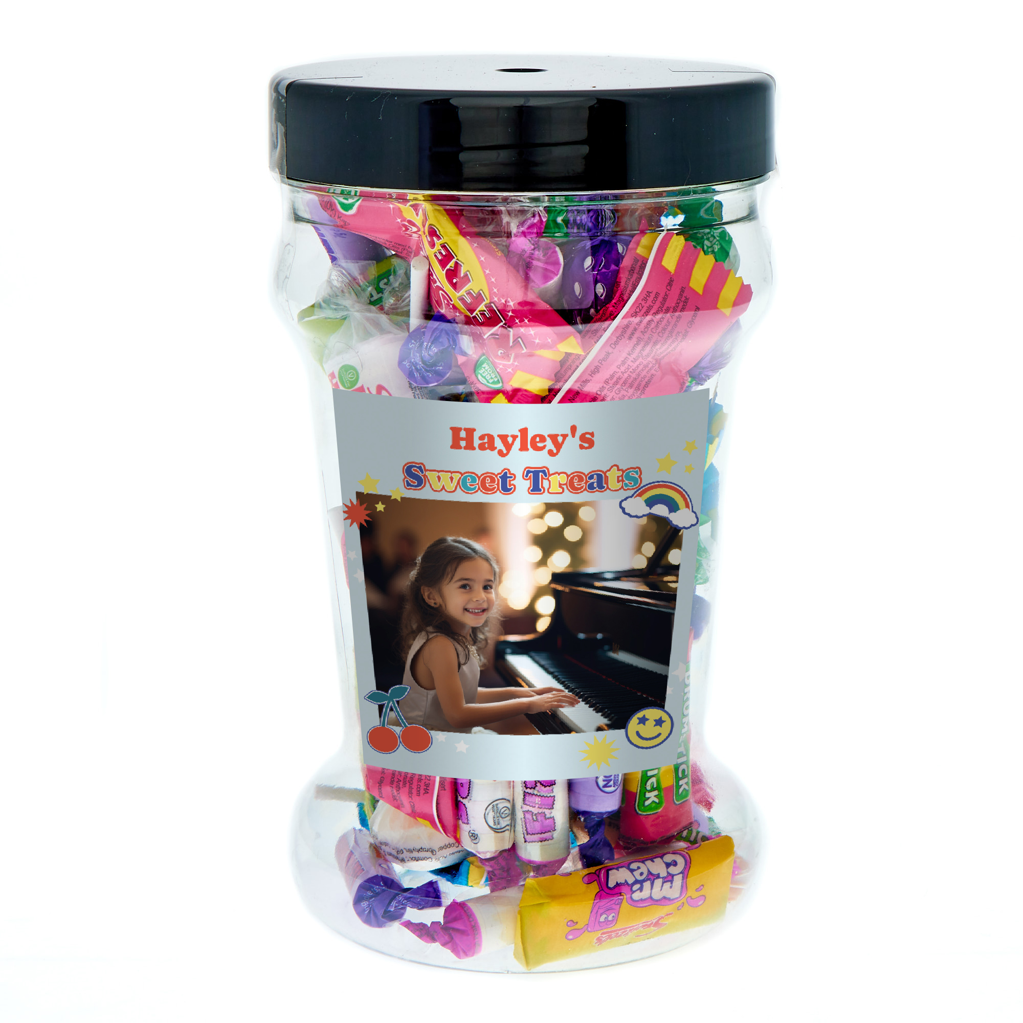 Photo Upload Sweet Treats Jar