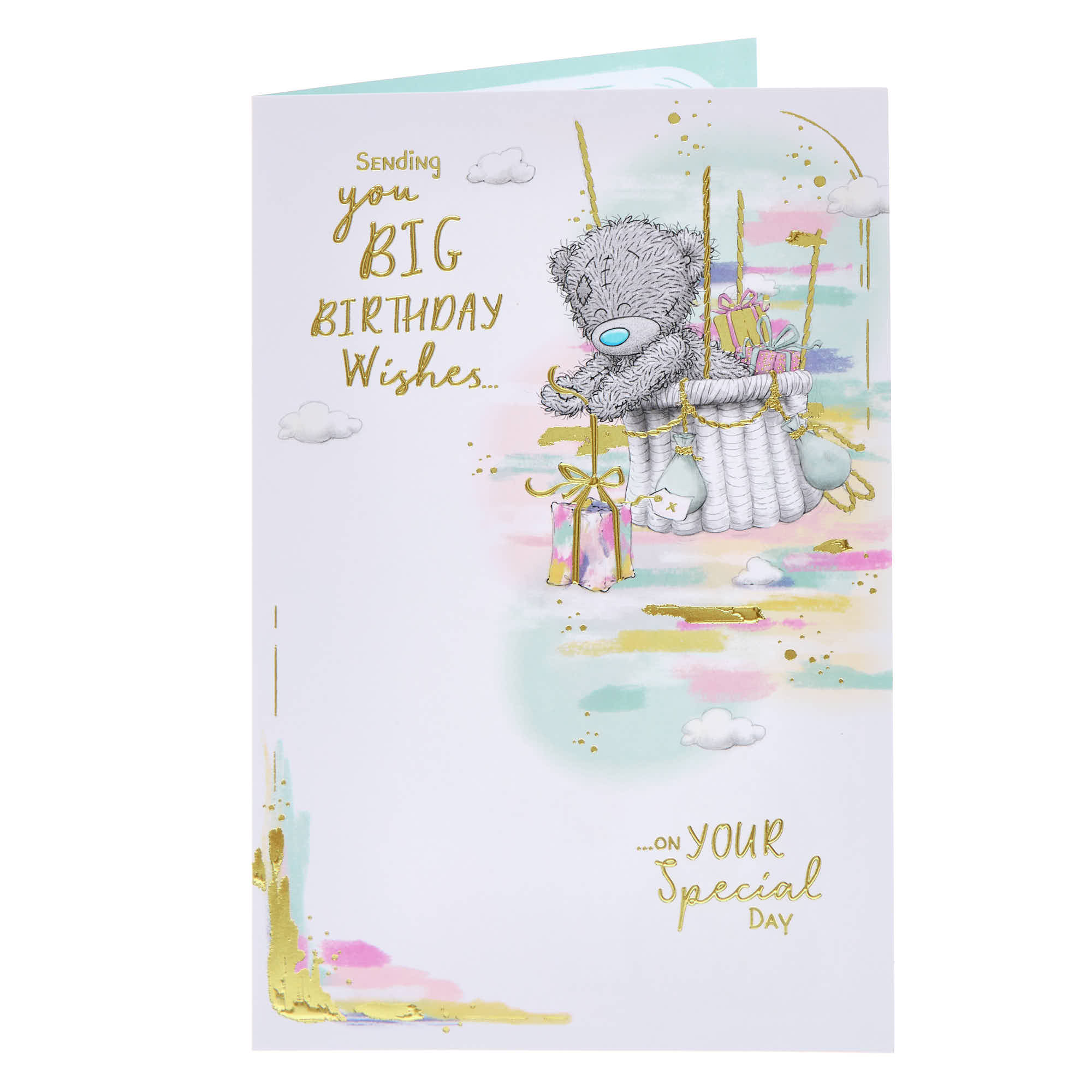 Me To You Tatty Teddy Big Wishes Birthday Card