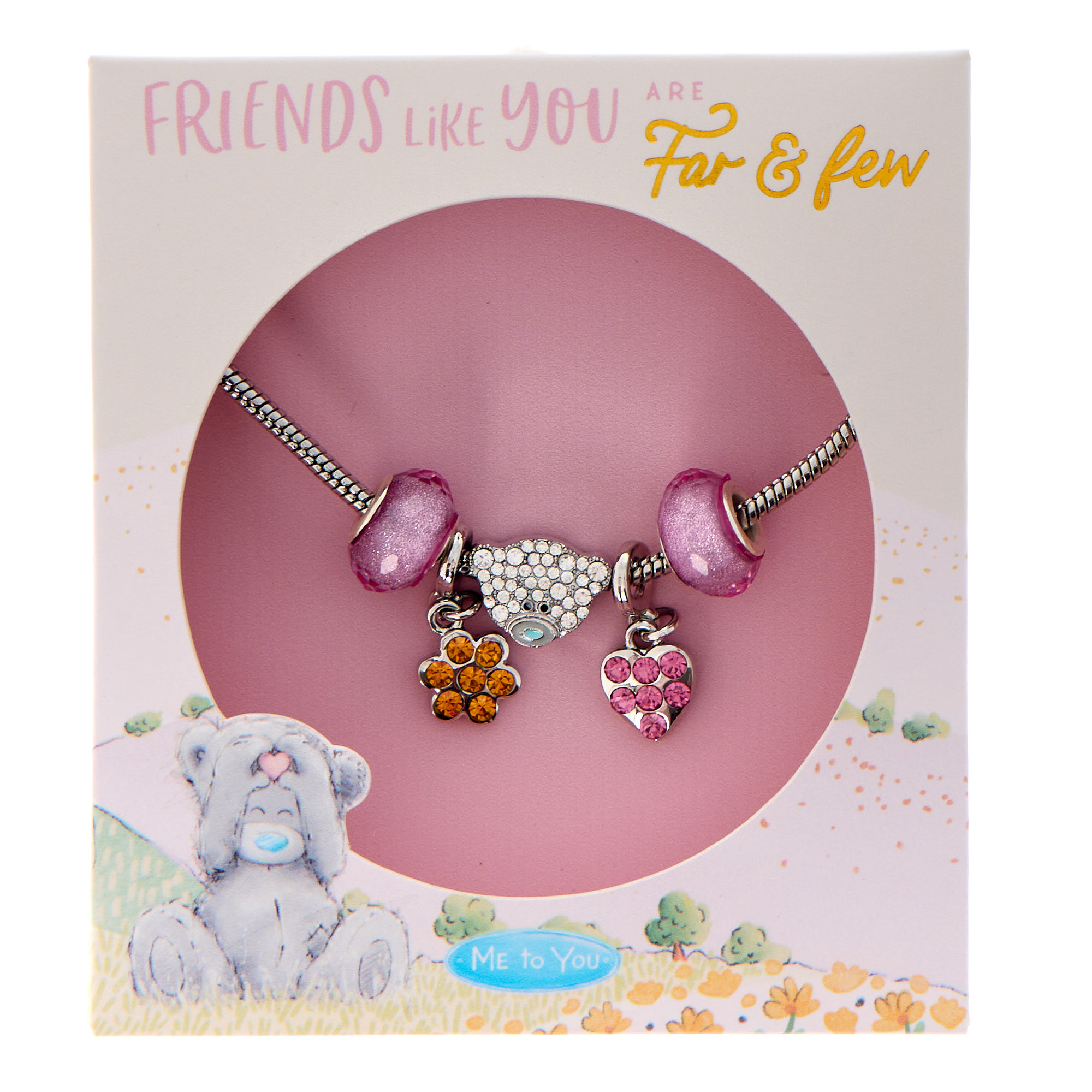 Buy Friends Like You Me To You Tatty Teddy Charm Bracelet for GBP 2.99 ...