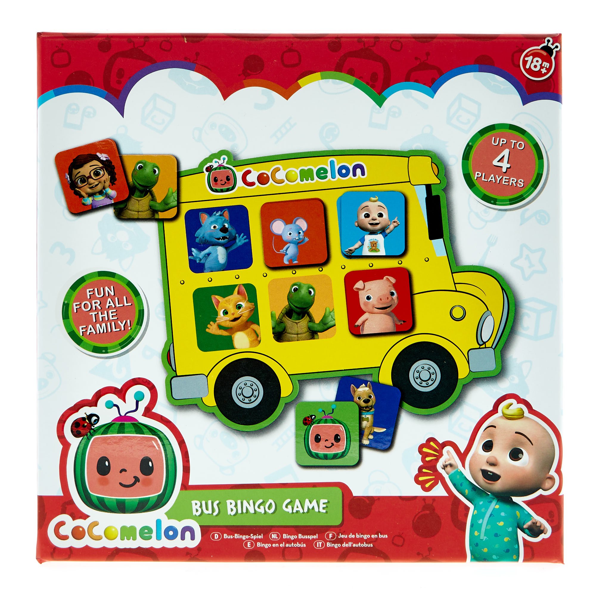 CoComelon Pull Along Stacking Wall 