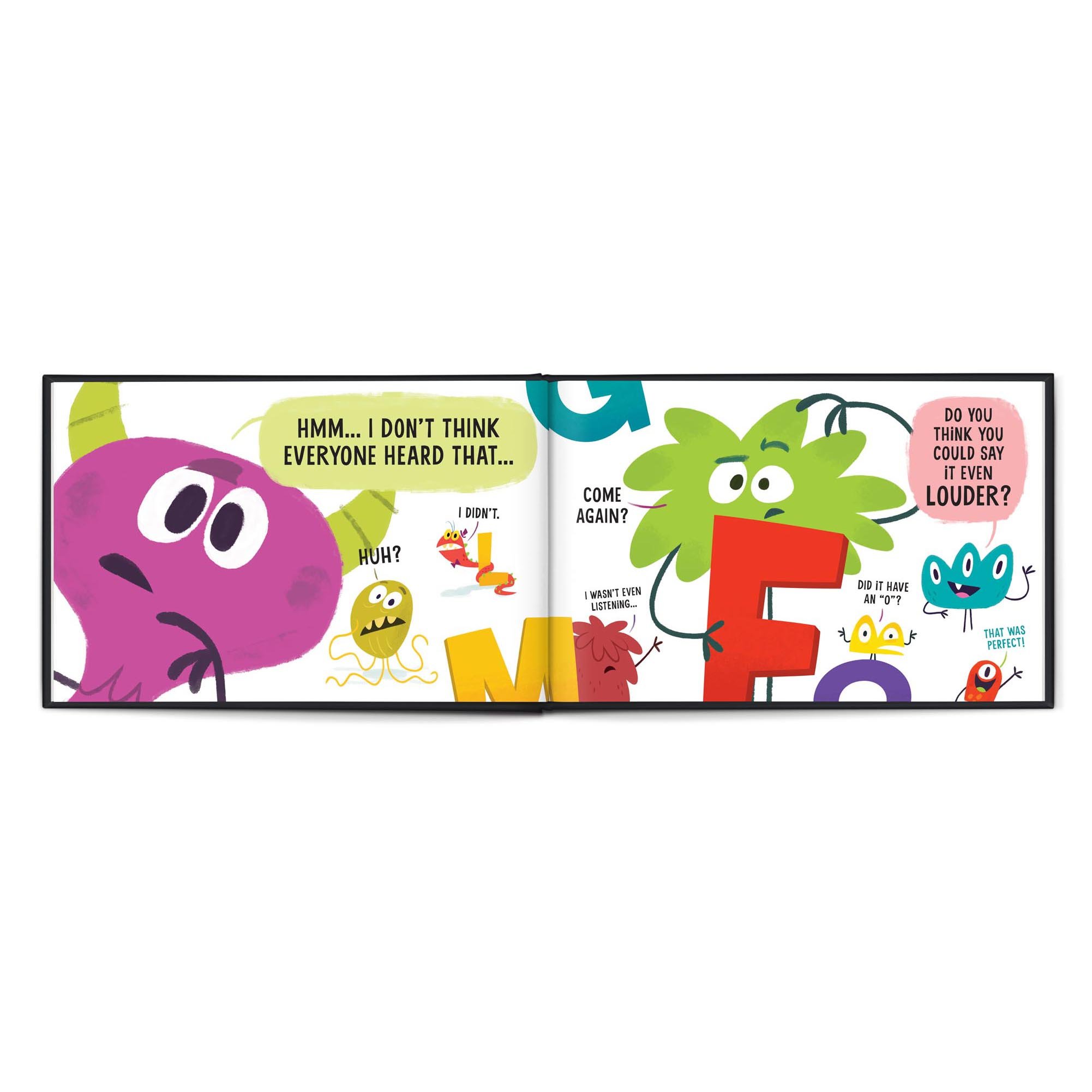 Monster Mix-Up Softcover Personalised Storybook