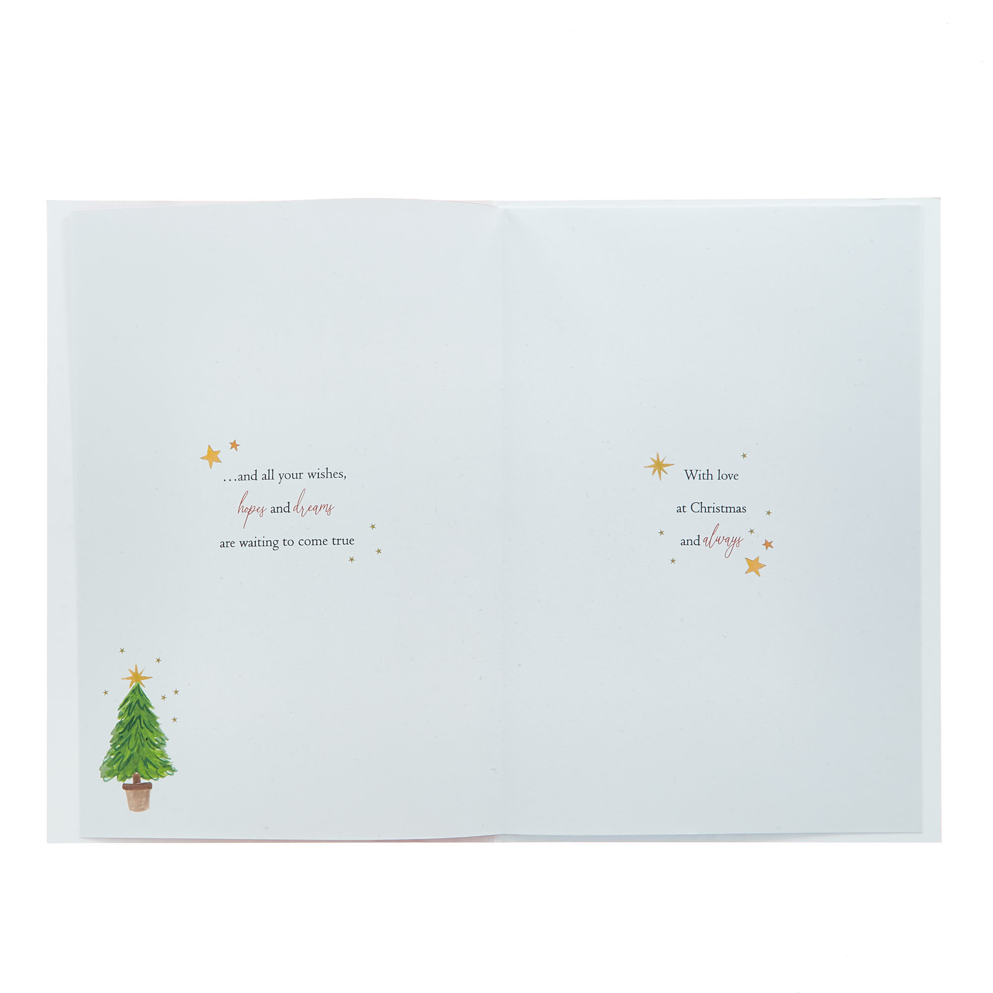 Christmas Card - Special Daughter Because You're Loved