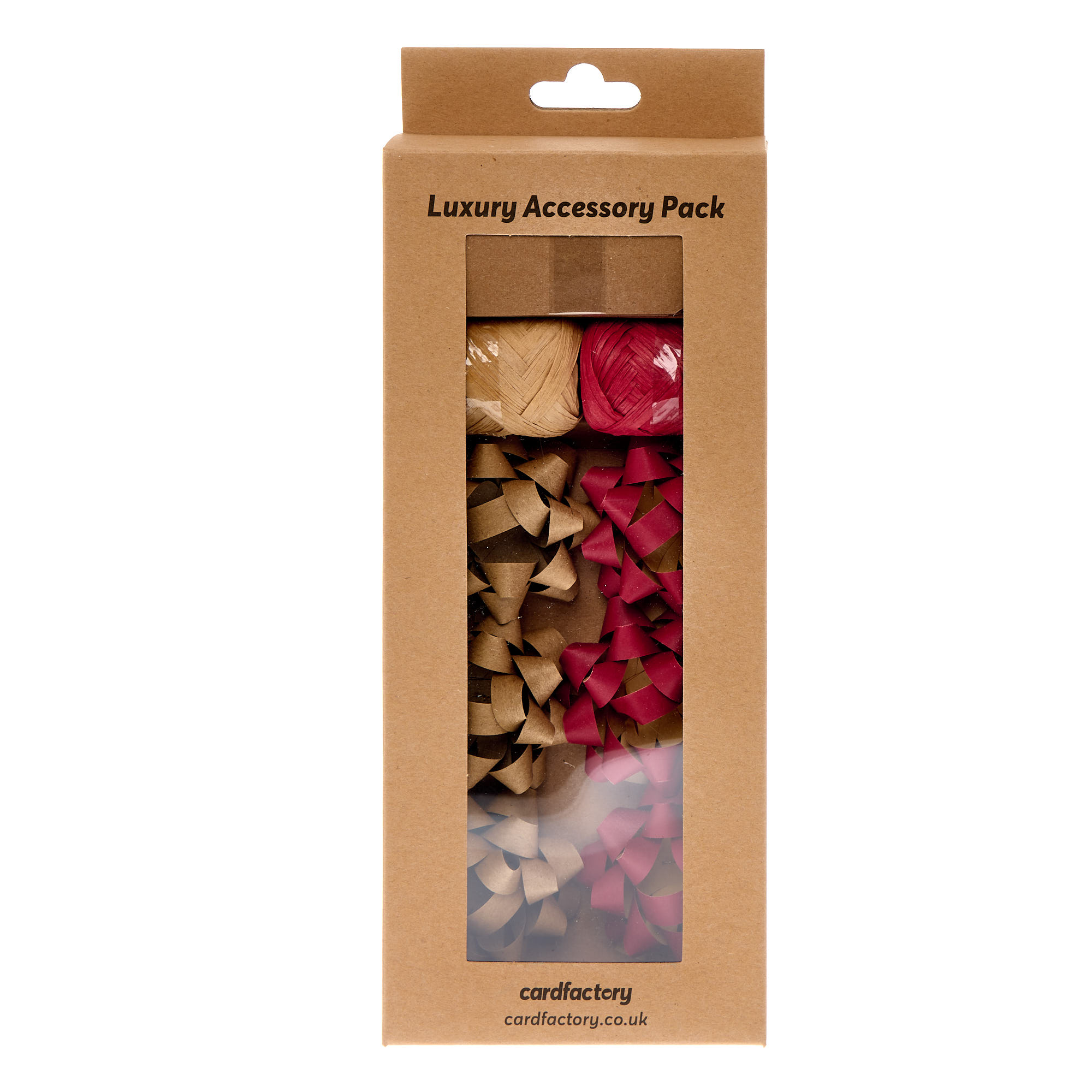 Natural Luxury Christmas Wrap Accessories Pack