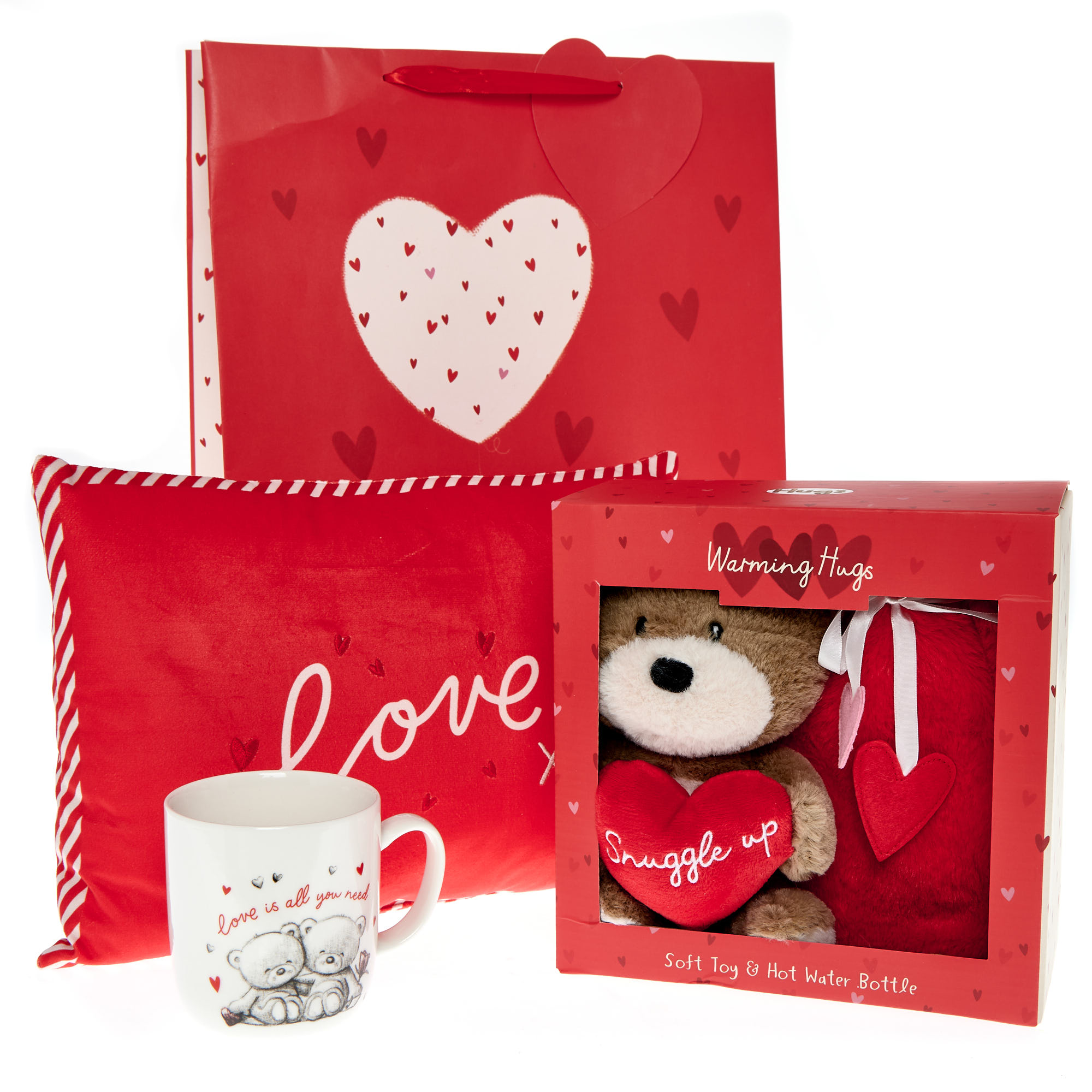 Hugs Bear Large Valentine's Day Gift Bundle