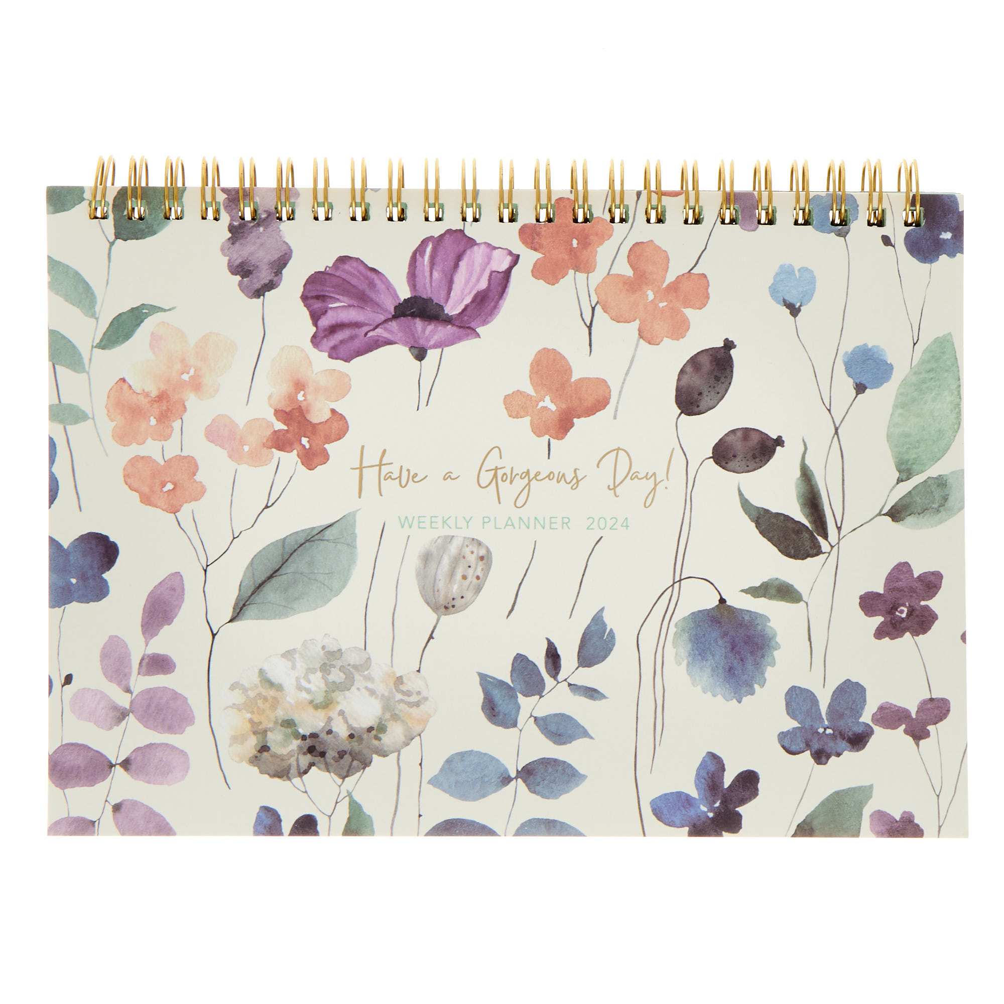 Floral Weekly Planner 2024