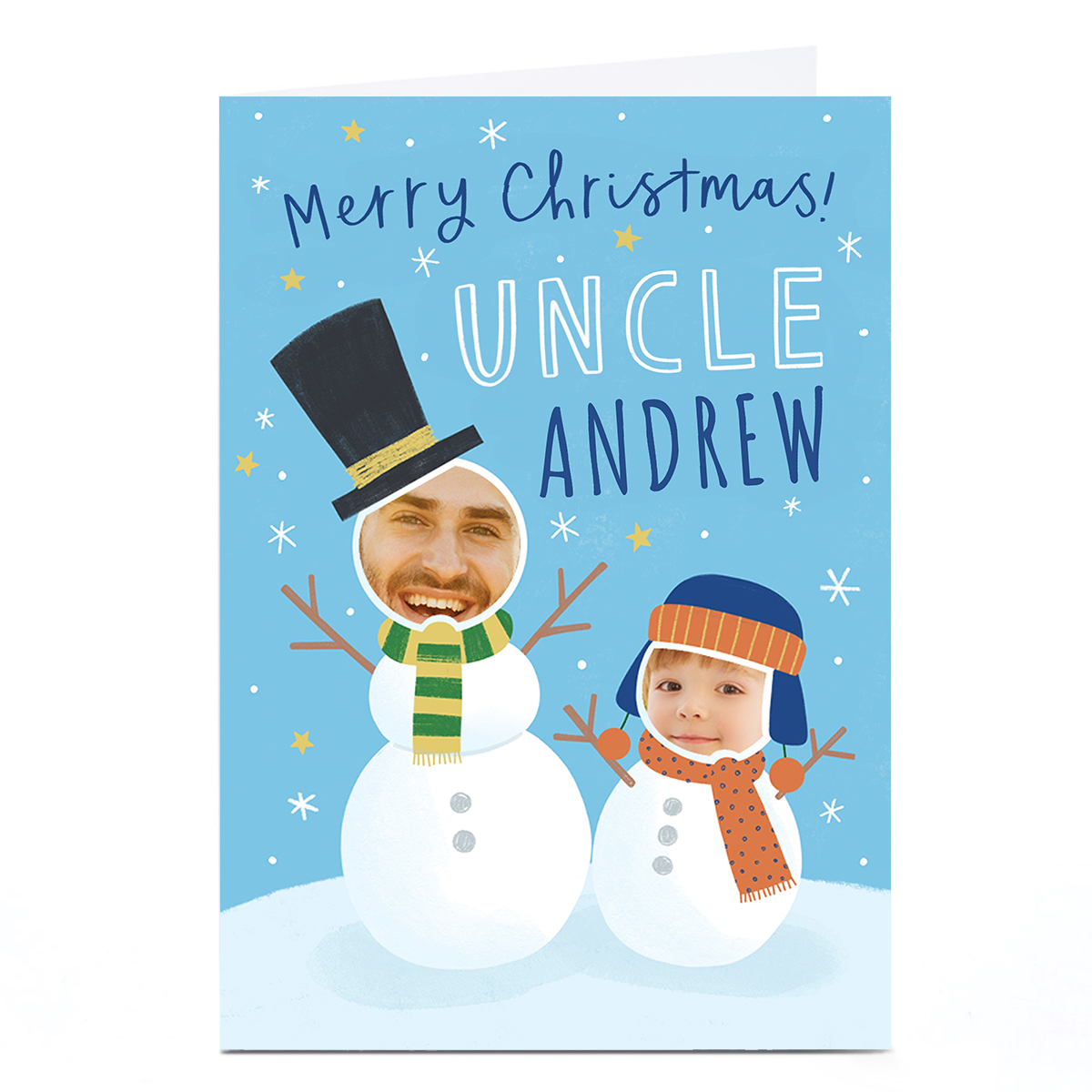 Photo Jess Moorhouse Christmas Card - Snowmen Photos, Uncle