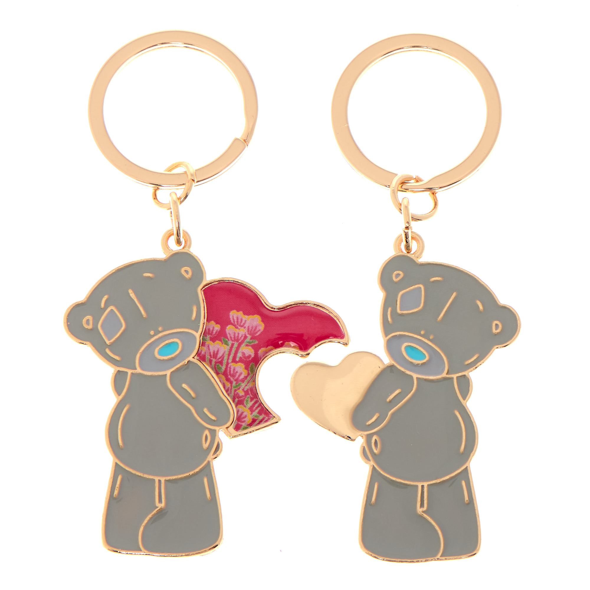 With Love Me To You Tatty Teddy Keyrings - Set of 2