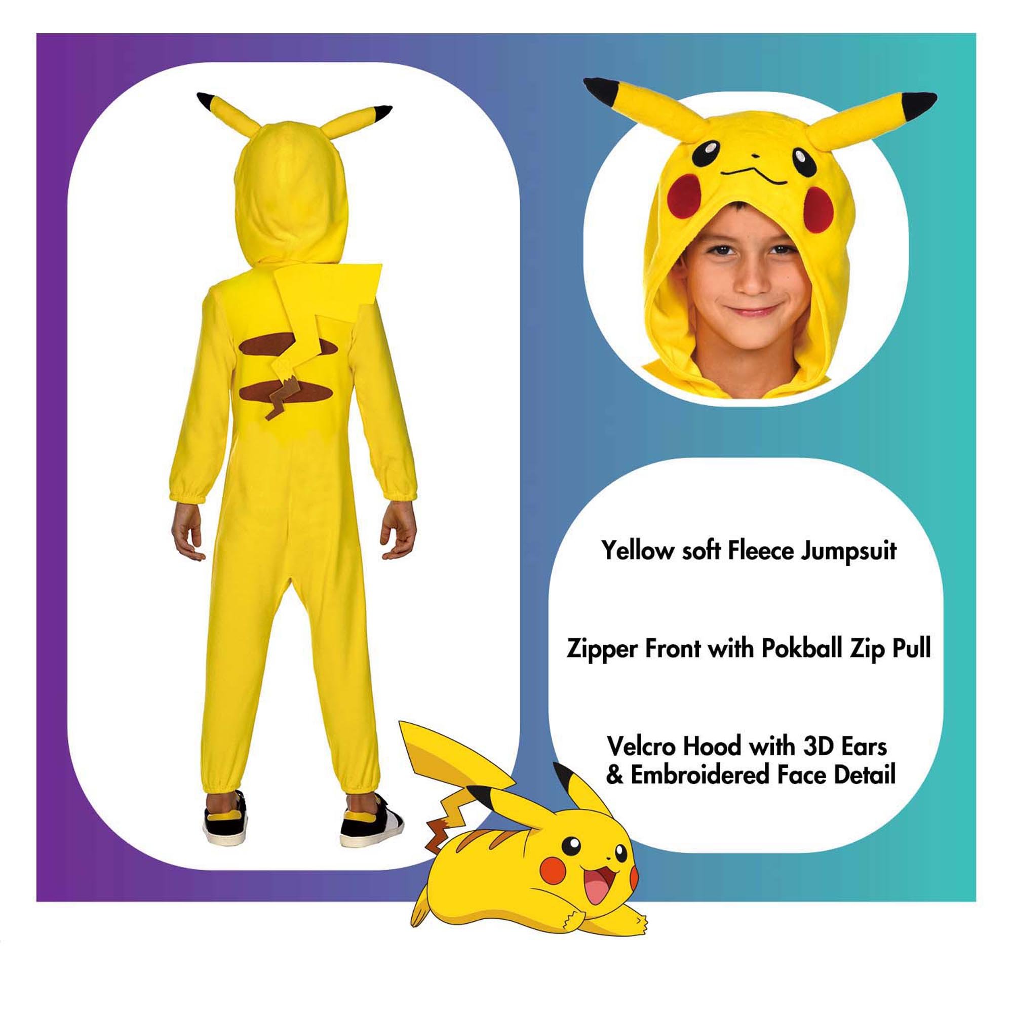 Pokemon Pikachu Children's Fancy Dress Costume