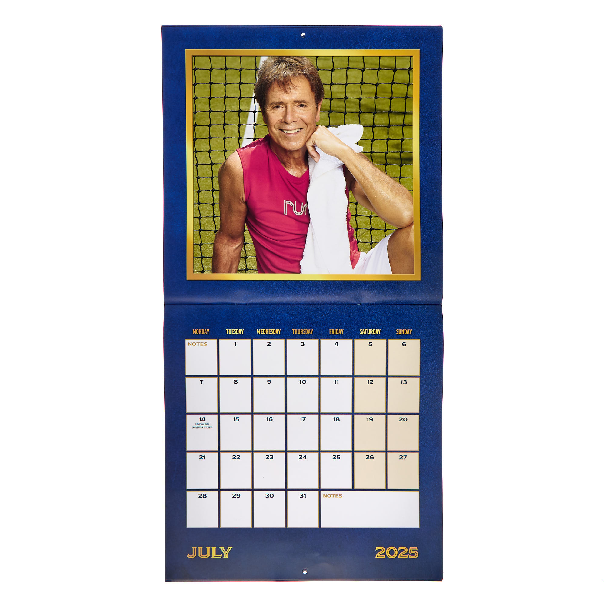 Buy Cliff Richard 2025 Square Wall Calendar for GBP 3.99 Card Factory UK