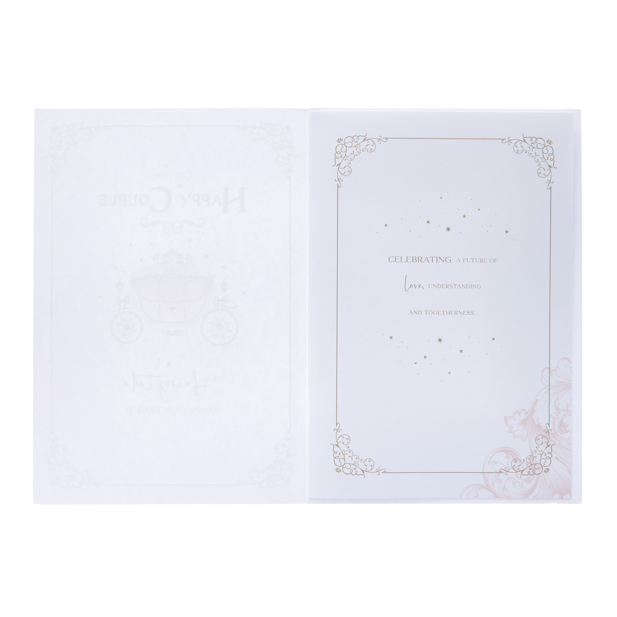 Your Fairy Tale Has Only Just Begun Wedding Card